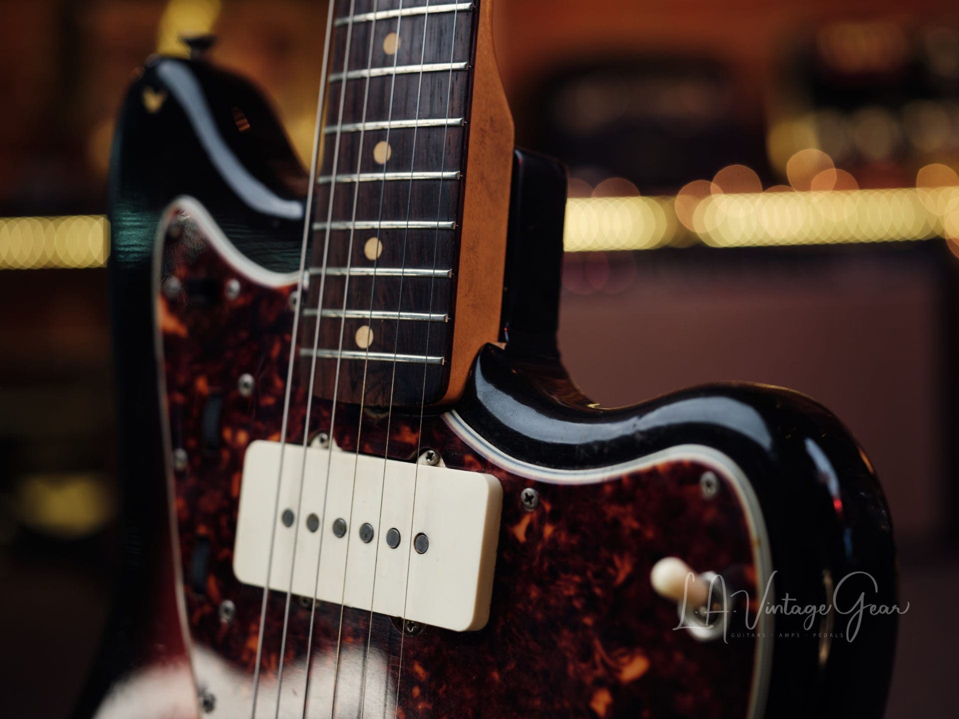 Fender Vintage 1963 Jazzmaster Electric Guitar - Excellent Shape! Lyle Workman Collection - Image 9