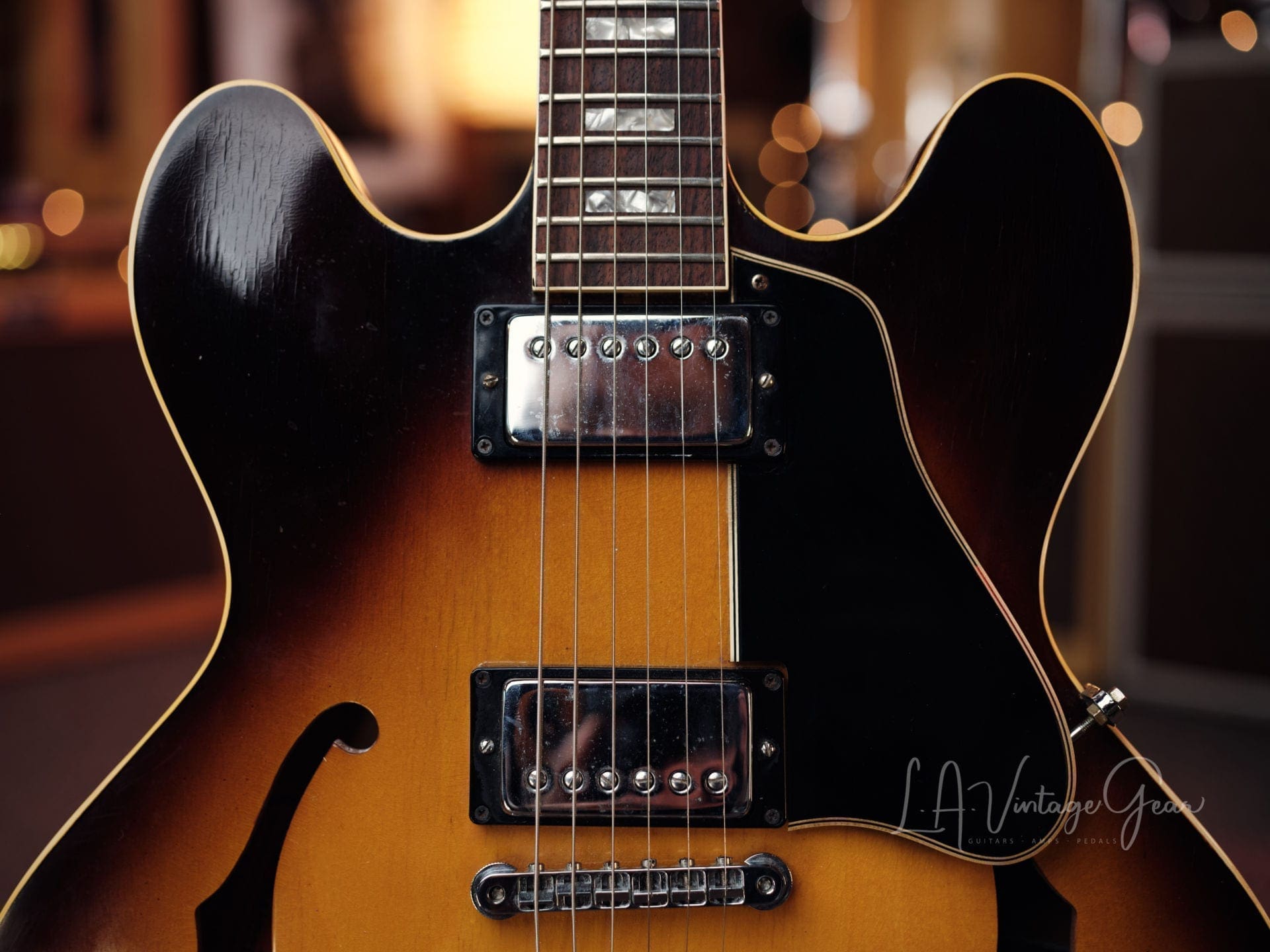 Gibson 1967 ES-335 Electric Guitar - Sunburst Finish - Great Example - Image 2
