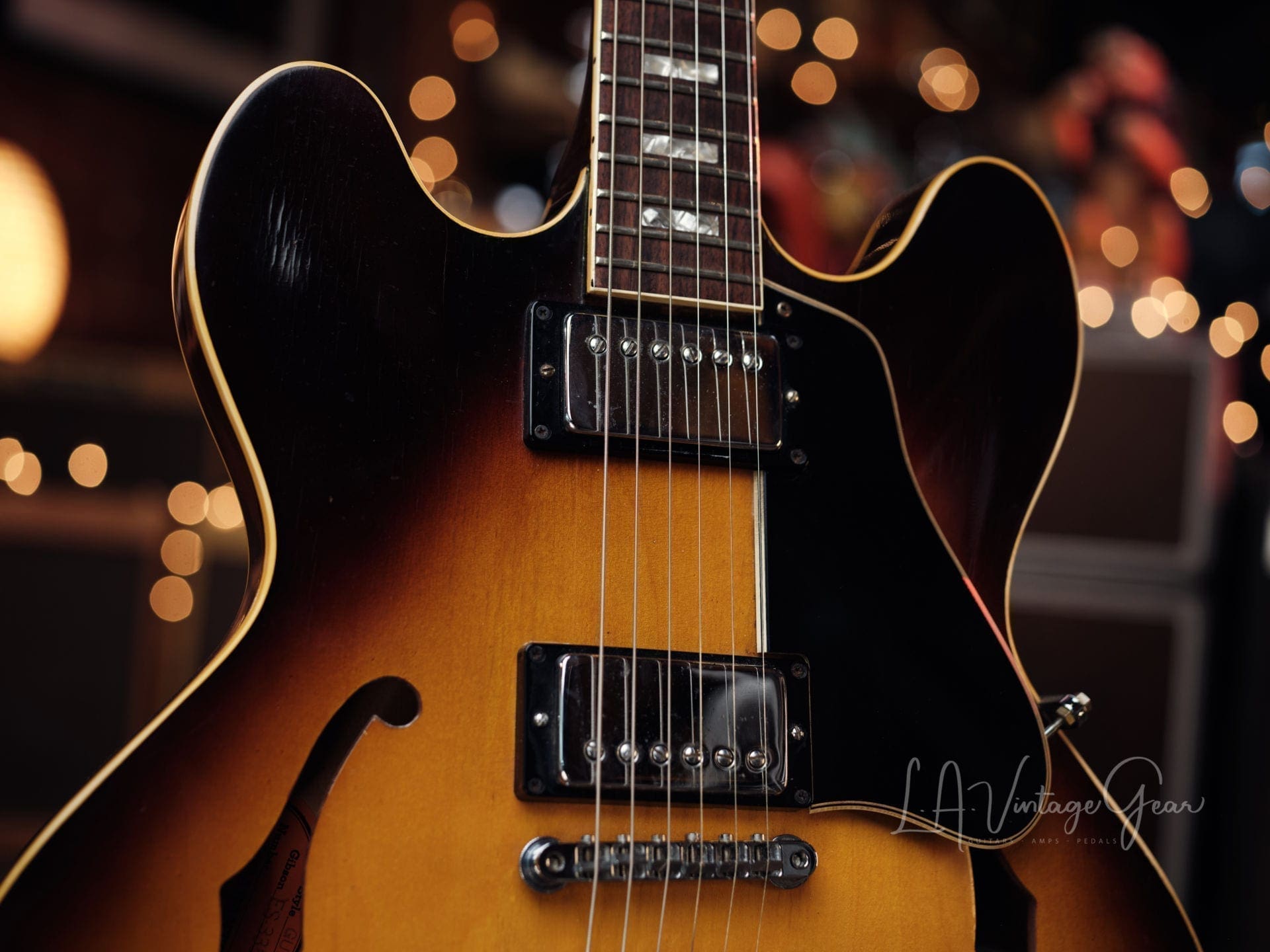 Gibson 1967 ES-335 Electric Guitar - Sunburst Finish - Great Example - Image 3