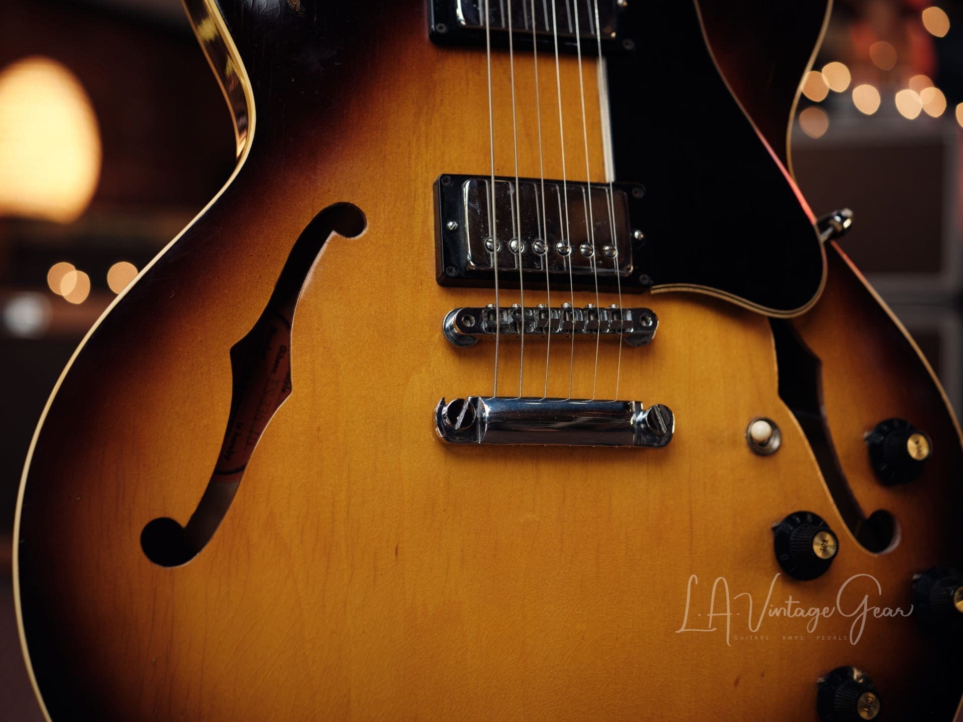 Gibson 1967 ES-335 Electric Guitar - Sunburst Finish - Great Example - Image 4