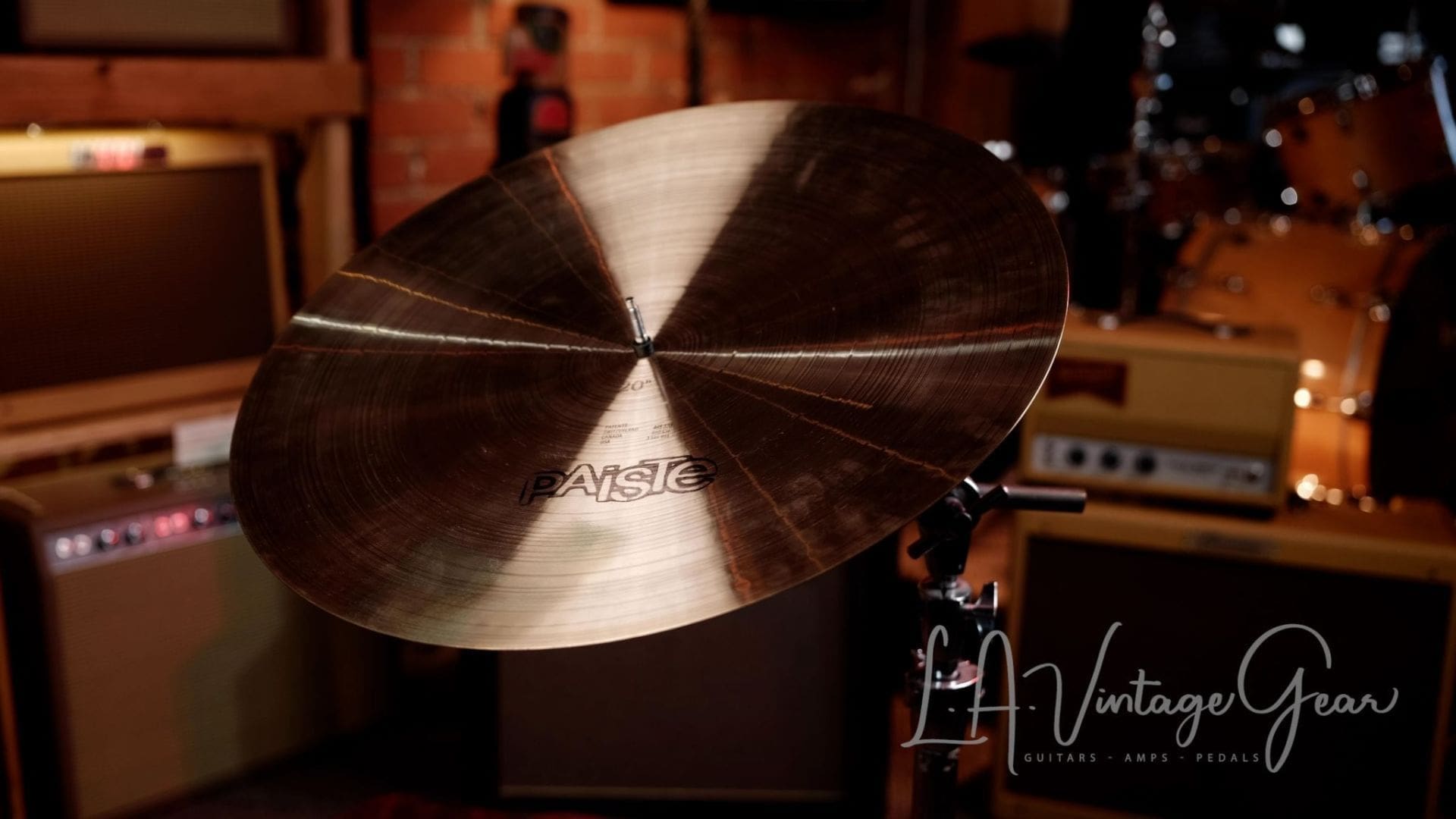 Paiste Flat Ride 2002 20” - 2010 Grams - Audio / Video Clip Included ! - Image 2