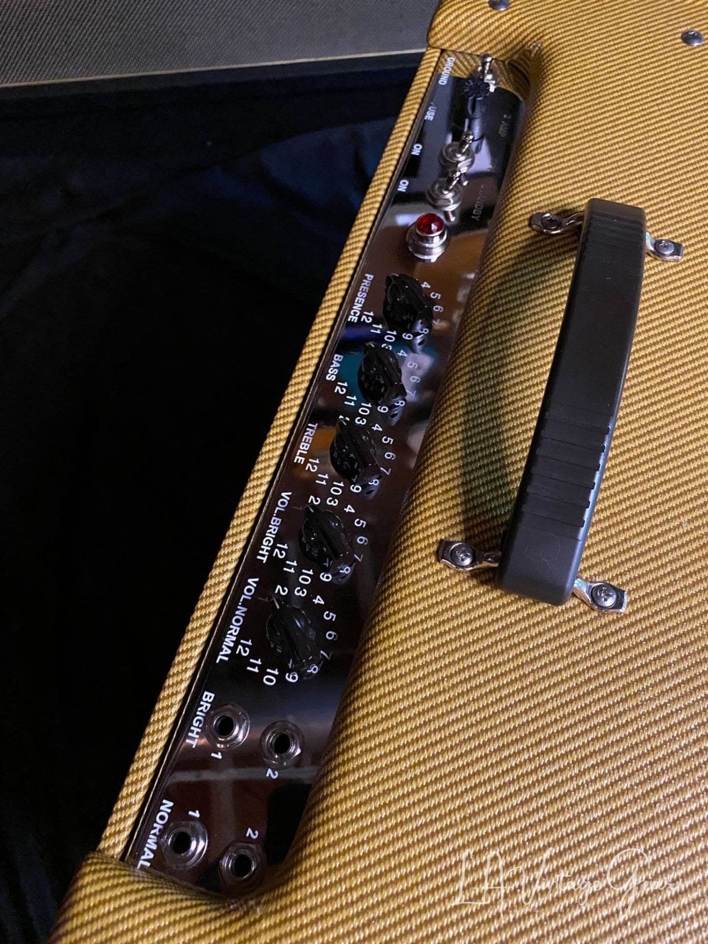 (SOLD) Germino 5F4 Tweed Super Combo Amplifier / Amp - Image 7