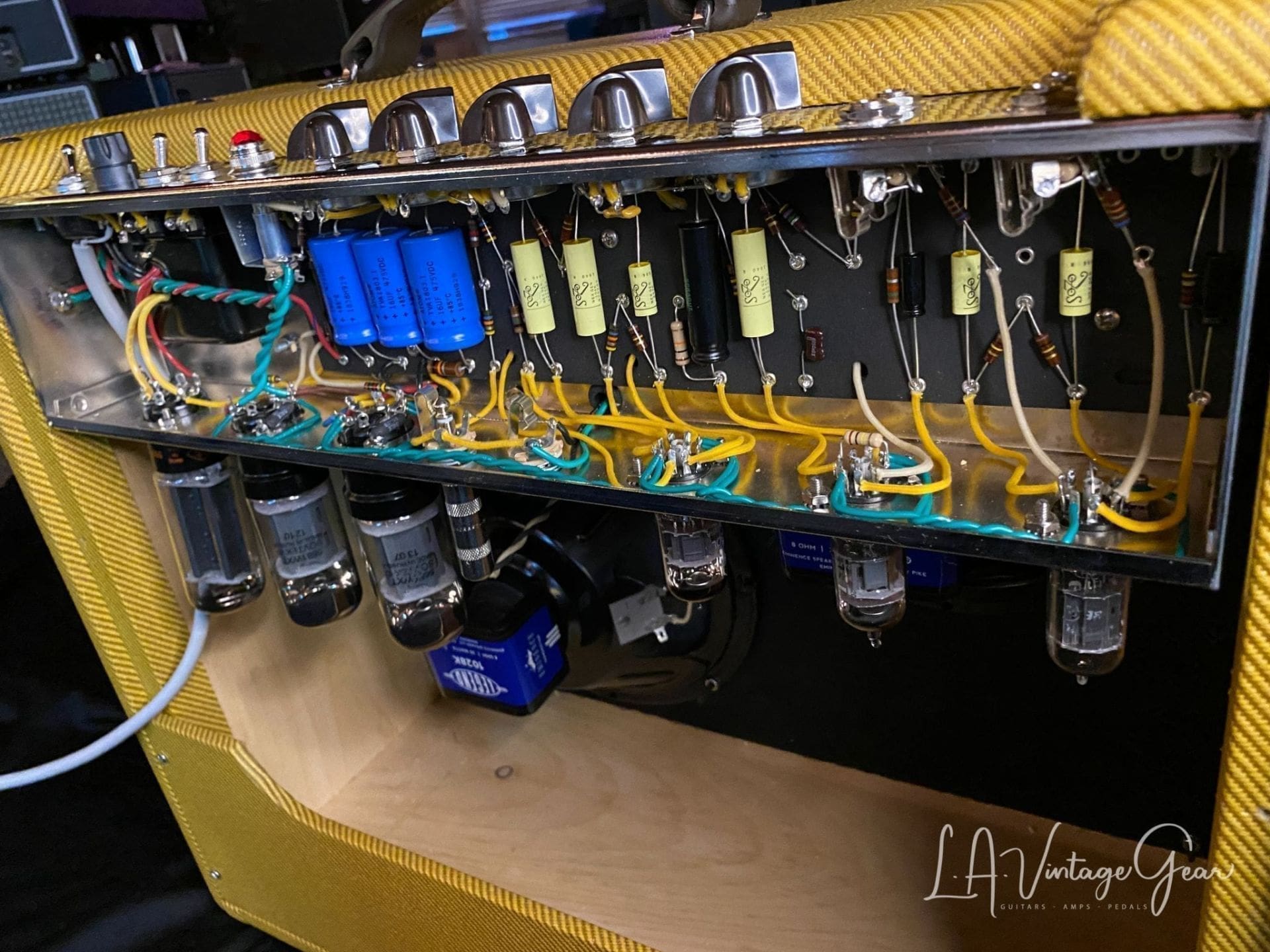 (SOLD) Germino 5F4 Tweed Super Combo Amplifier / Amp - Image 10