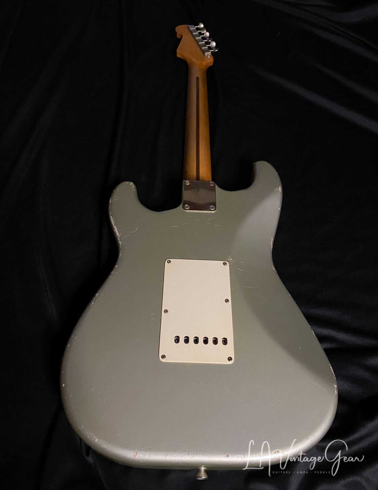 (SOLD) Danocaster Double Cut in Firemist Silver - Image 9
