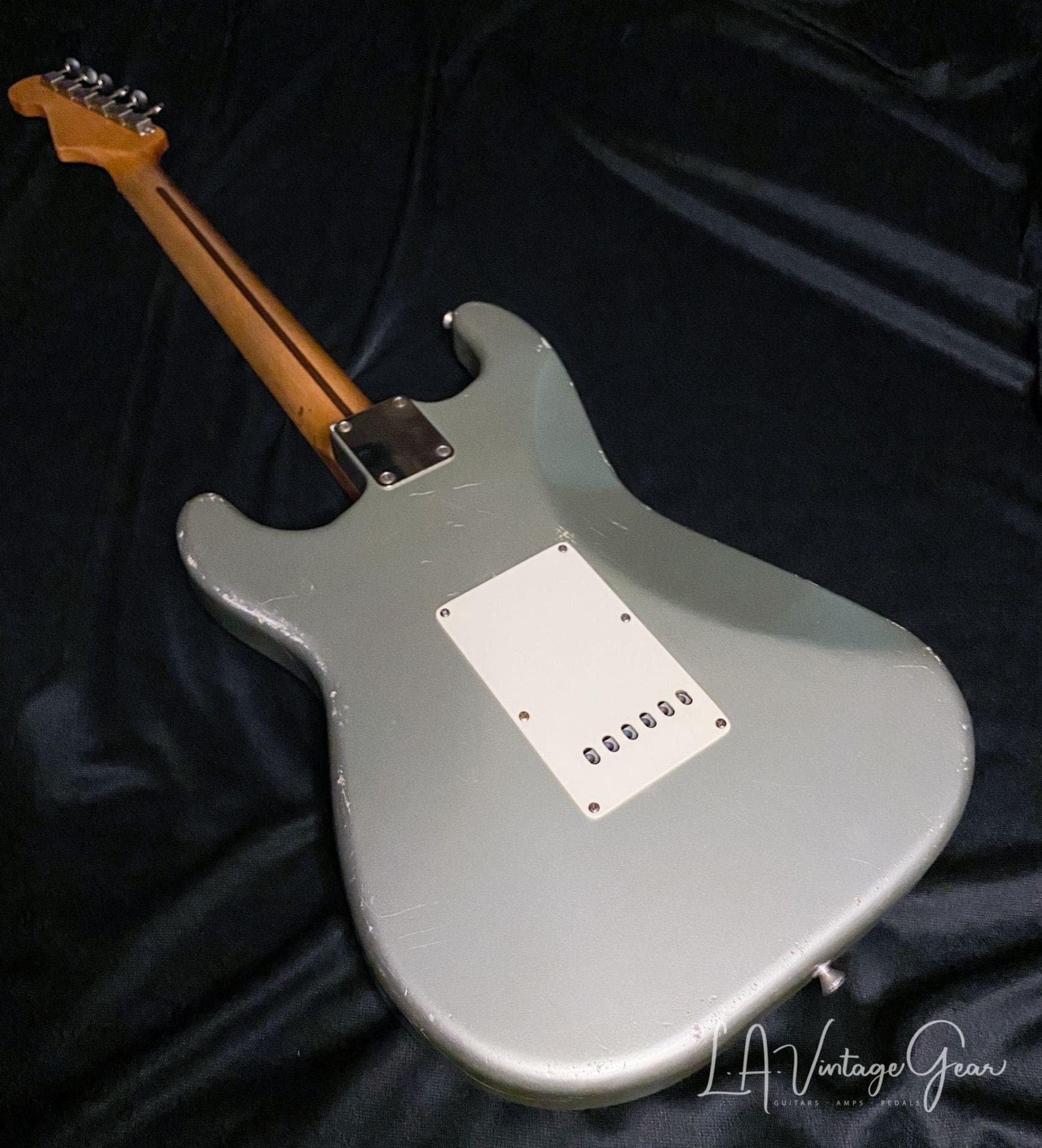 (SOLD) Danocaster Double Cut in Firemist Silver - Image 8
