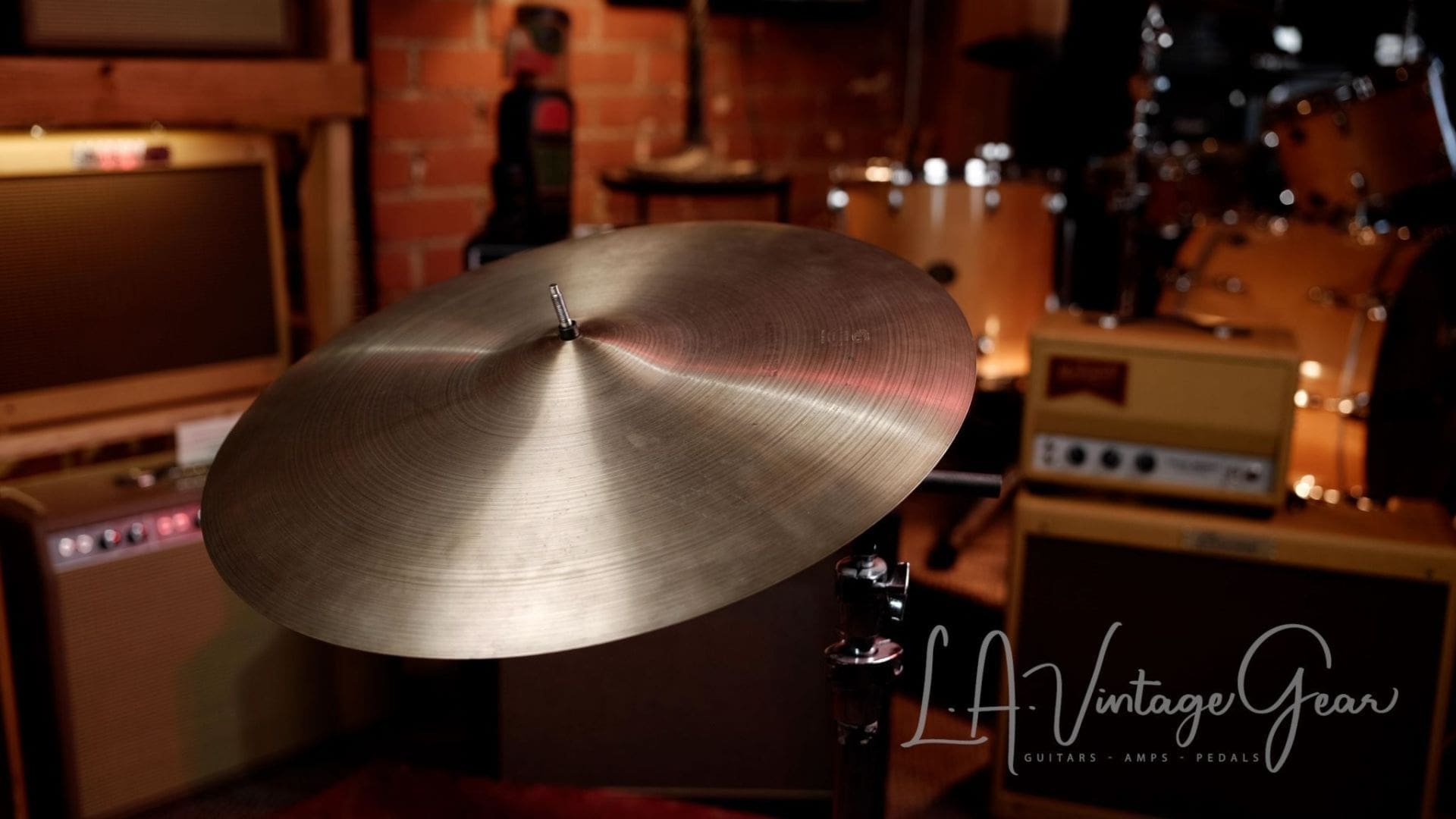 Zildjian Light Ride - 2065 Grams - Audio / Video Clip !