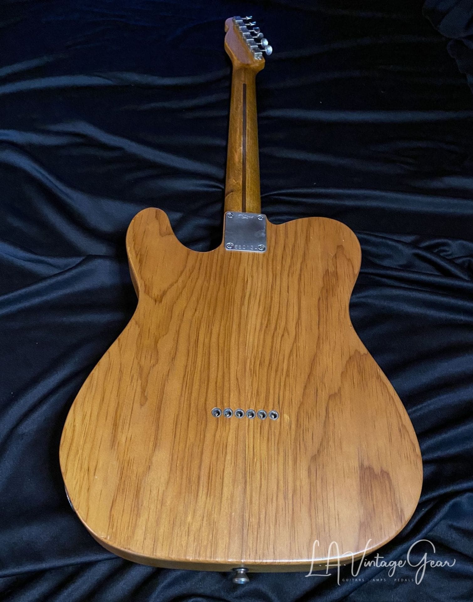 (SOLD) K-Line Truxton Black Guard 'NoCaster' T -Style Electric Guitar with a Roasted Pine Body - Image 5