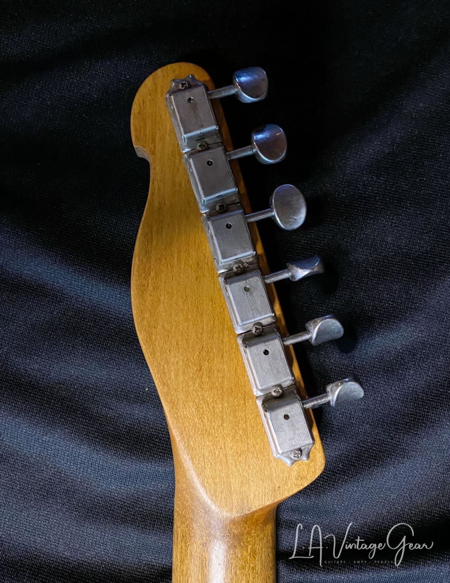 (SOLD) K-Line Truxton Black Guard 'NoCaster' T -Style Electric Guitar with a Roasted Pine Body - Image 12