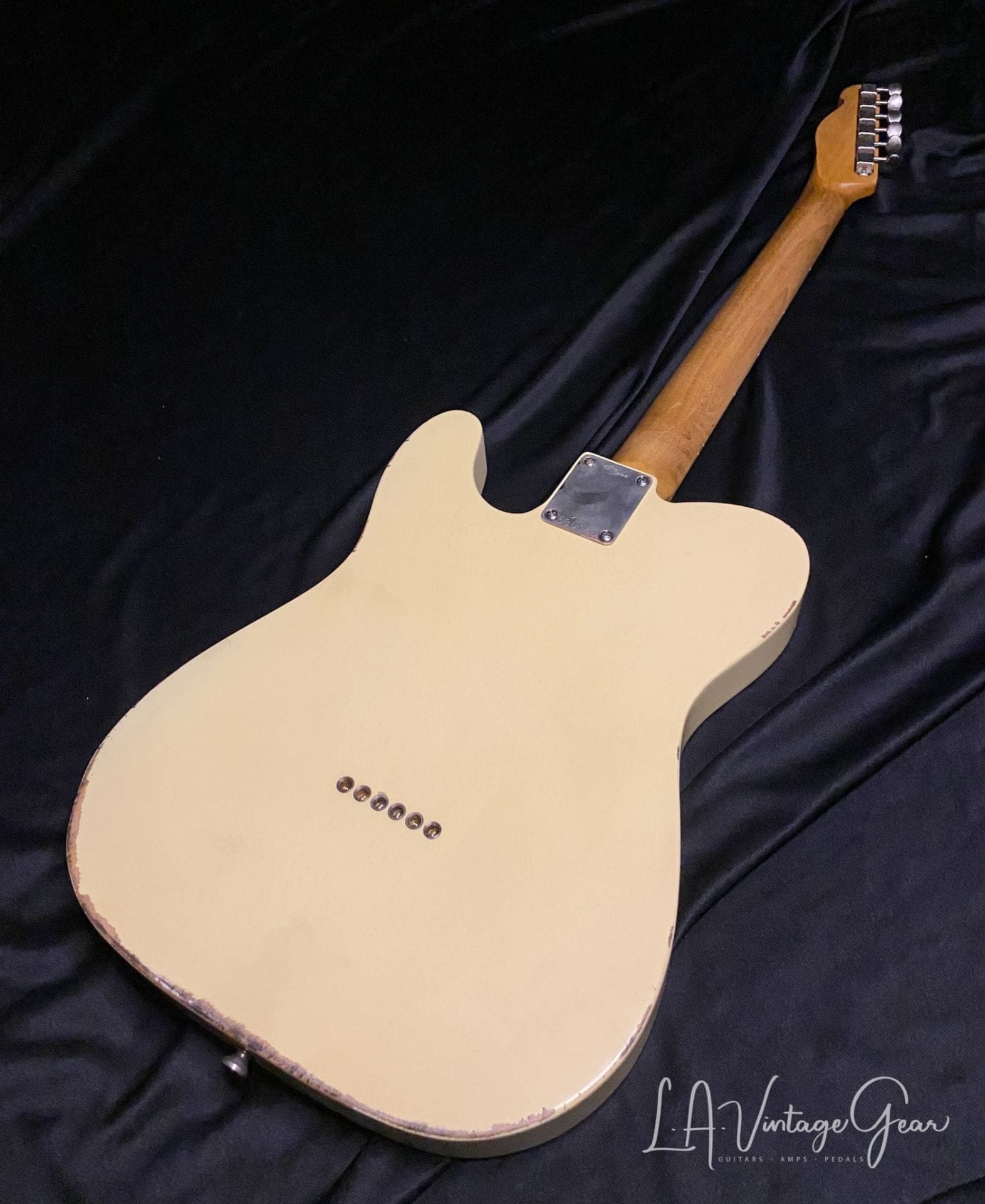K-Line Truxton T-Style White Guard Electric Guitar in Vintage White -Brand New! - Image 4