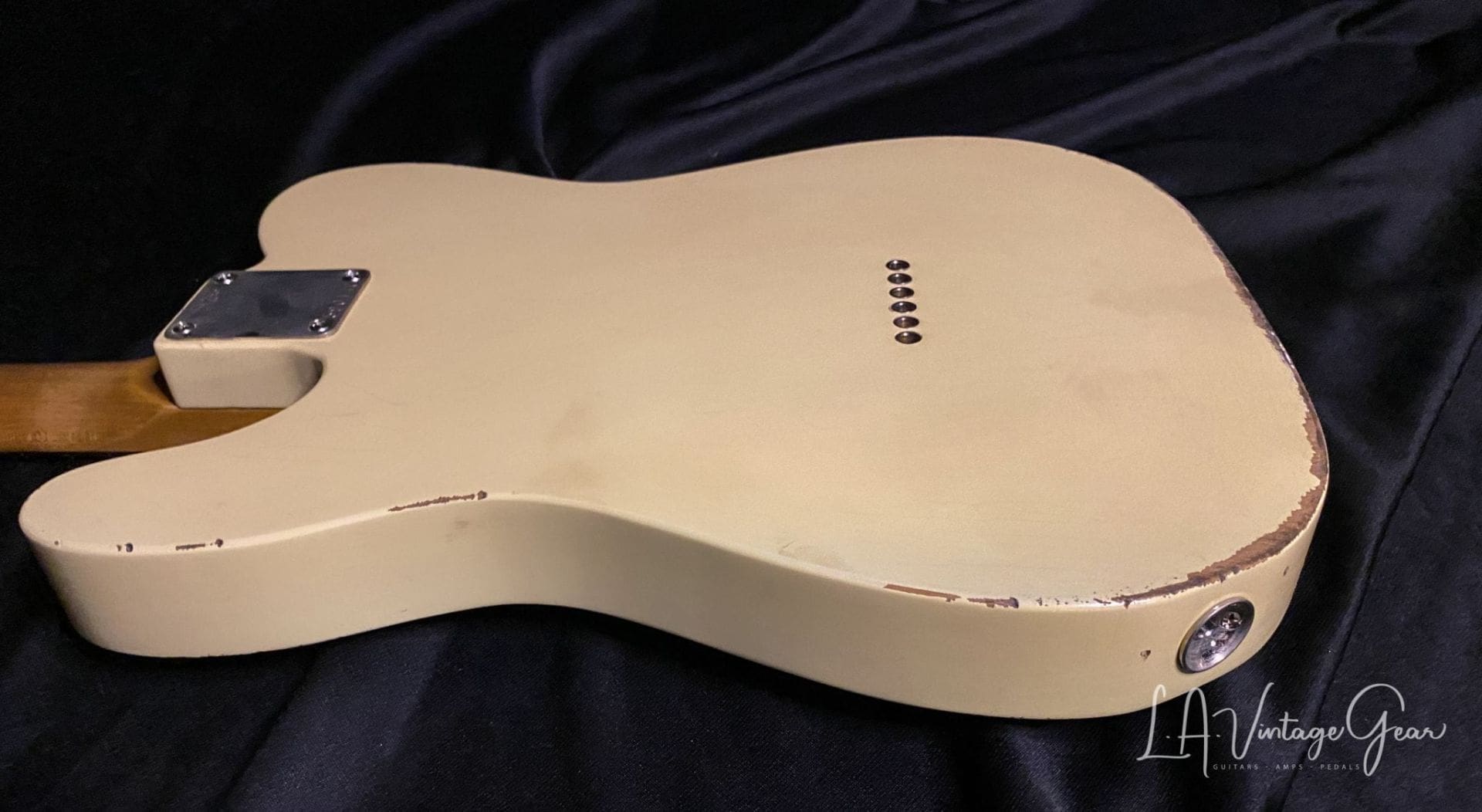 K-Line Truxton T-Style White Guard Electric Guitar in Vintage White -Brand New! - Image 8