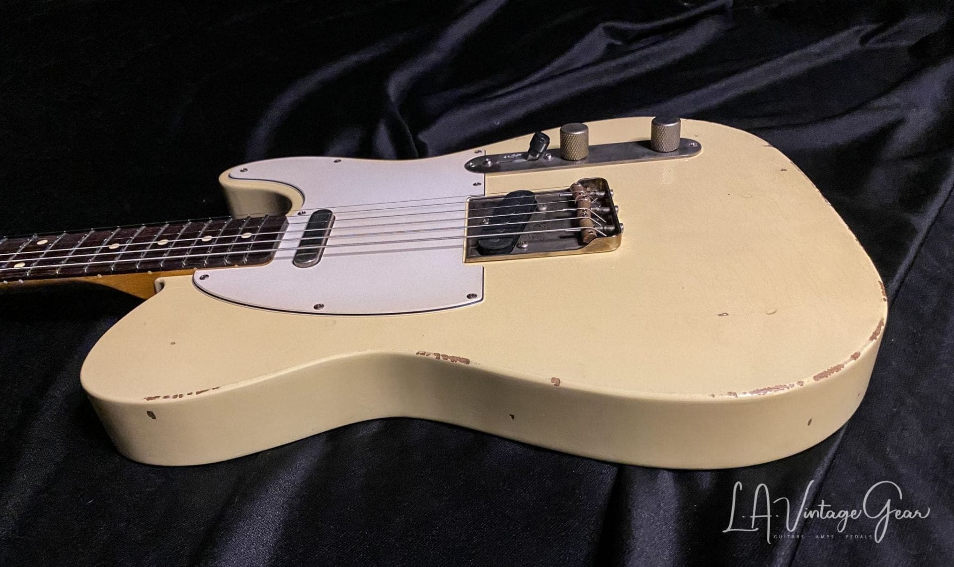 K-Line Truxton T-Style White Guard Electric Guitar in Vintage White -Brand New! - Image 9