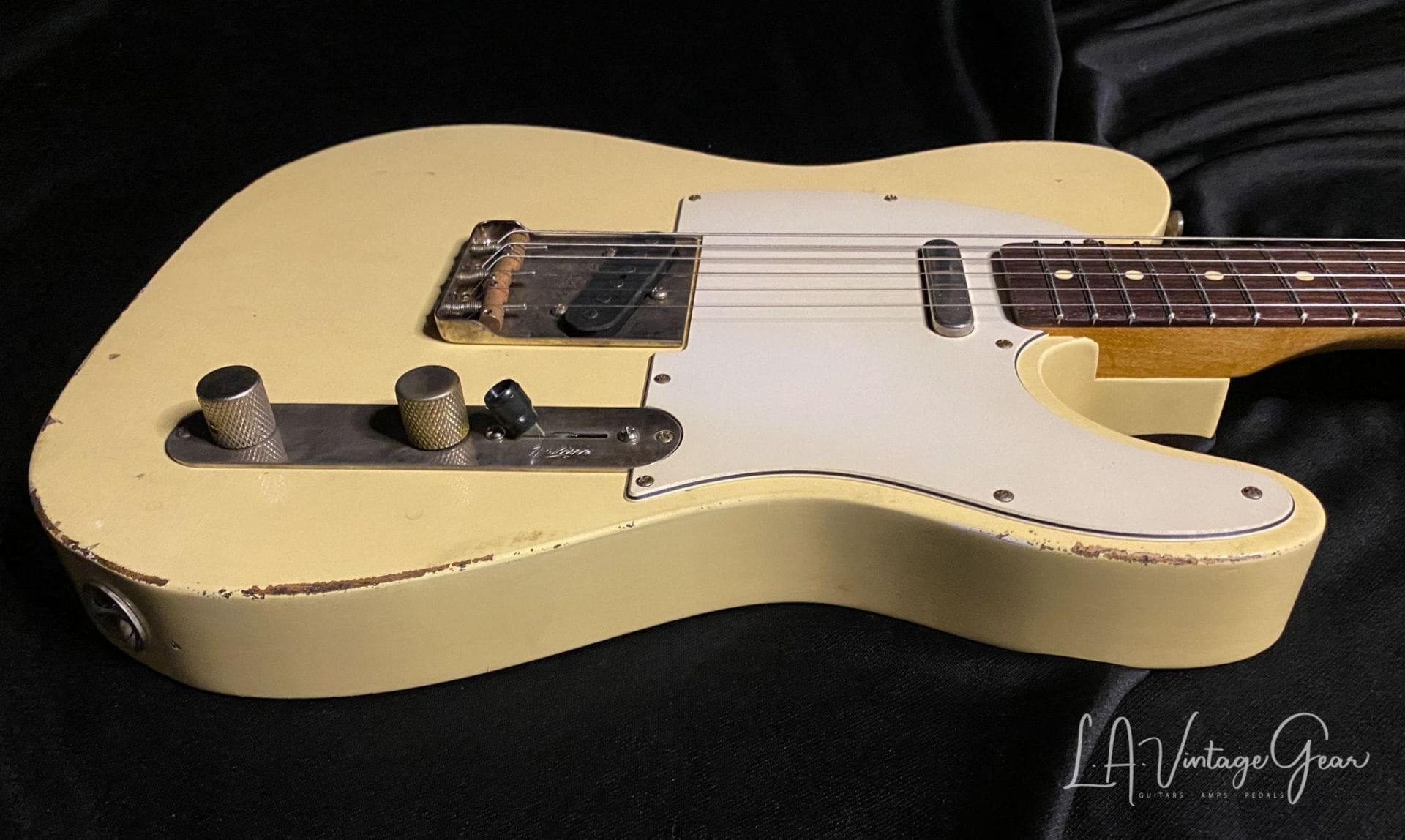 K-Line Truxton T-Style White Guard Electric Guitar in Vintage White -Brand New! - Image 10