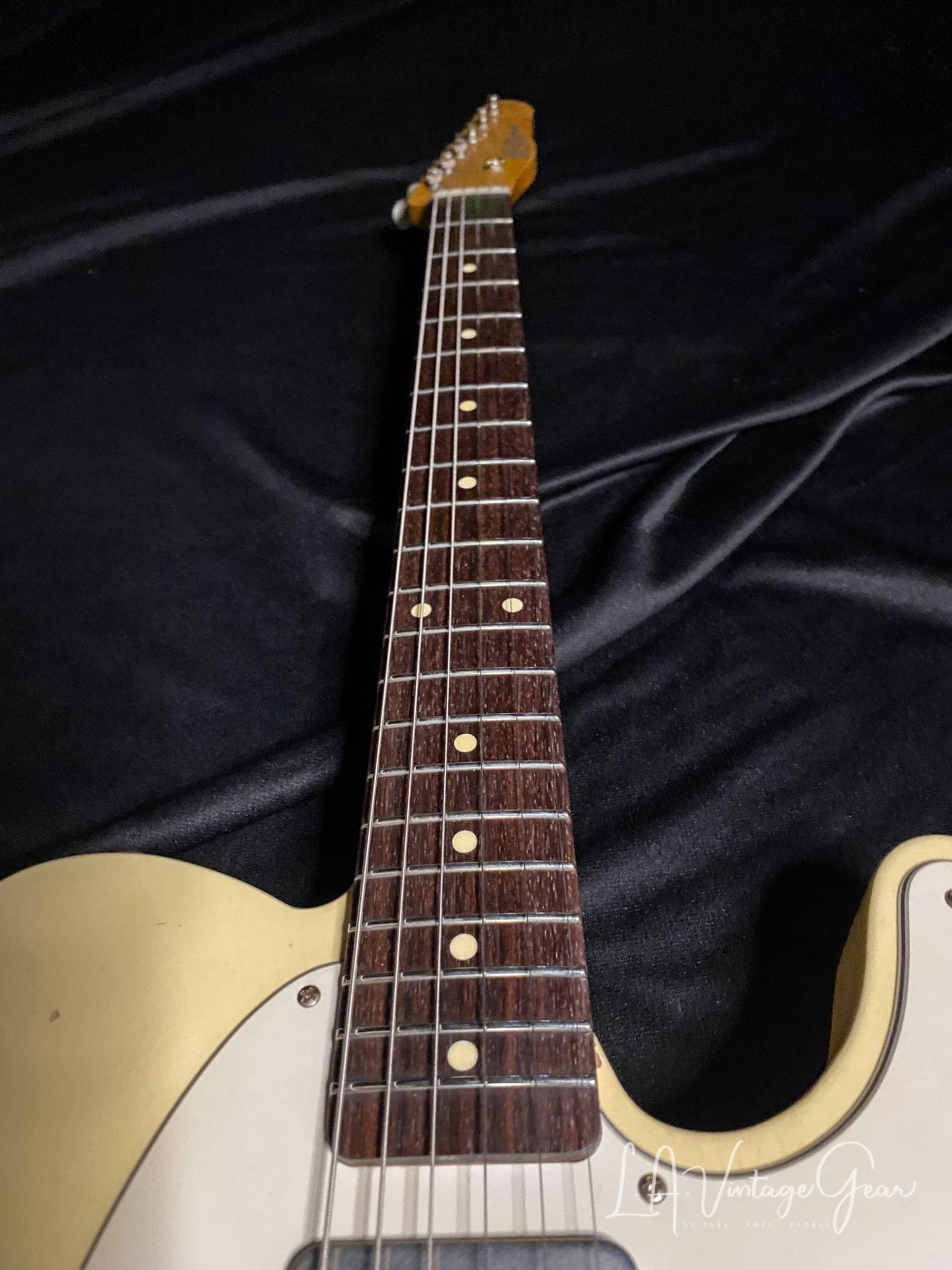 K-Line Truxton T-Style White Guard Electric Guitar in Vintage White -Brand New! - Image 12