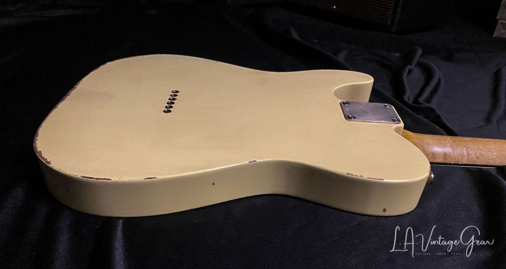 K-Line Truxton T-Style White Guard Electric Guitar in Vintage White -Brand New! - Image 16
