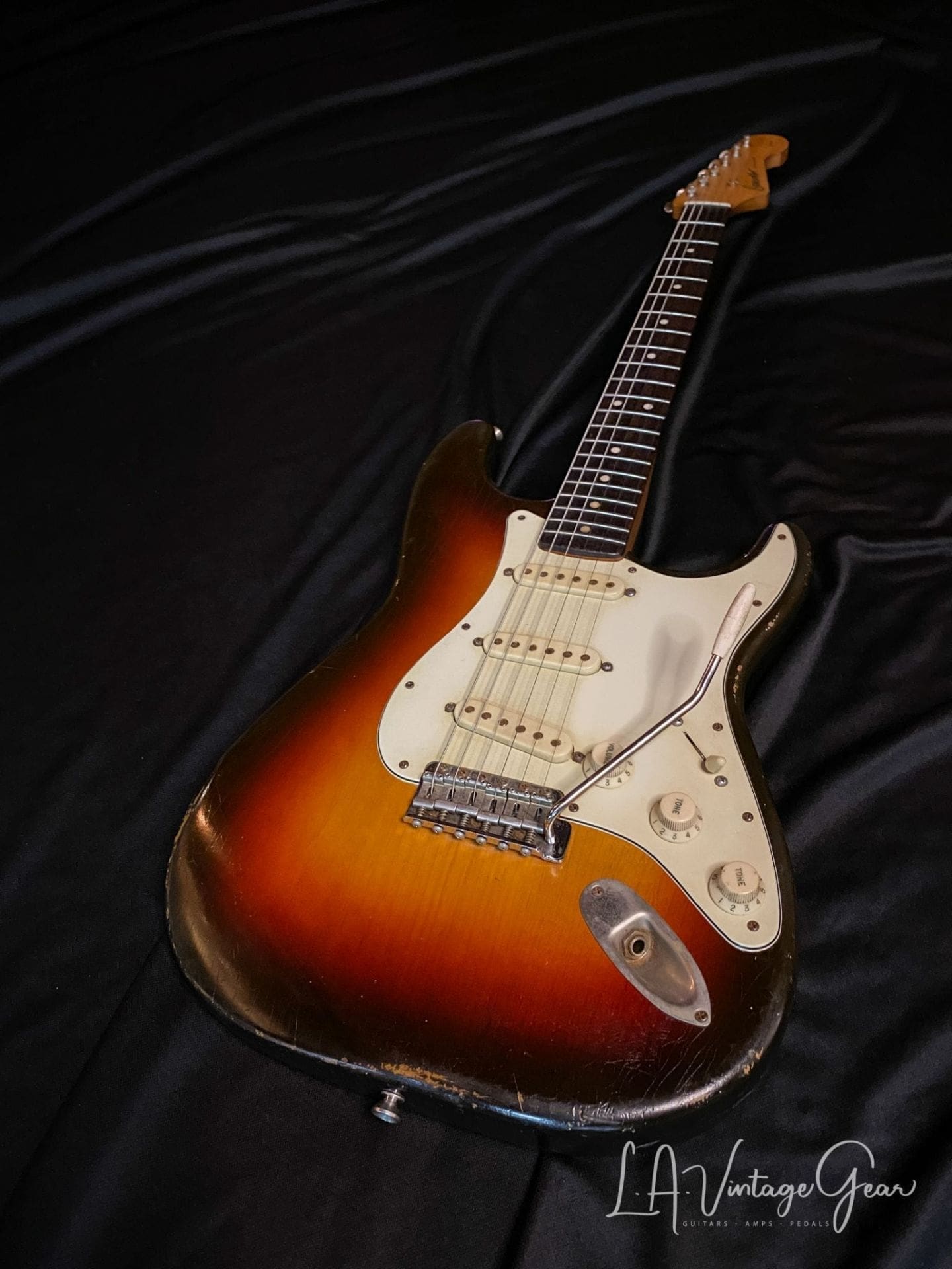 (SOLD) Danocaster 3T Sunburst Double Cut Electric Guitar
