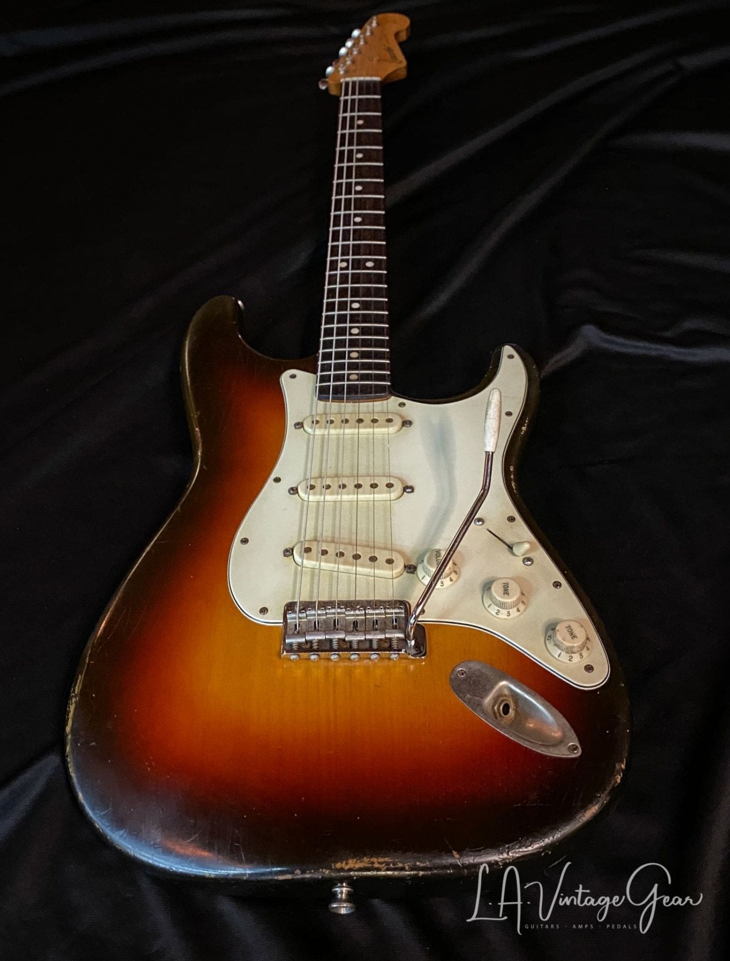 (SOLD) Danocaster 3T Sunburst Double Cut Electric Guitar - Image 2