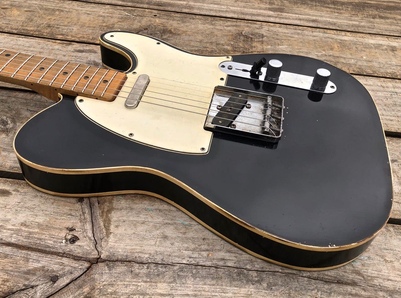 (SOLD) Danocaster Double Bound Single Cut Electric Guitar - Image 2