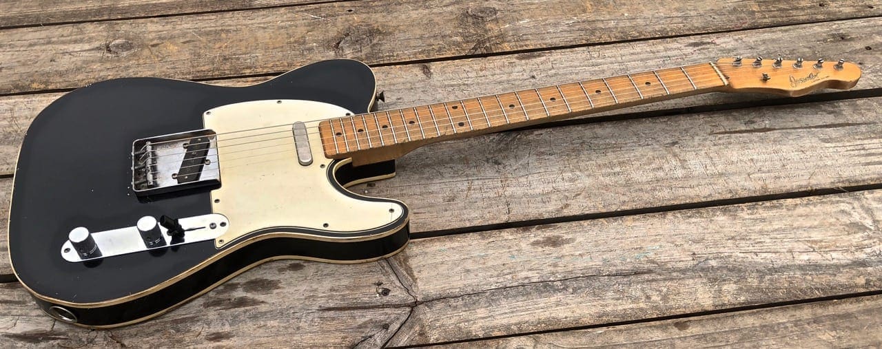 (SOLD) Danocaster Double Bound Single Cut Electric Guitar - Image 6