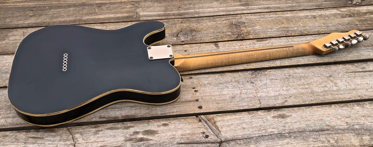 (SOLD) Danocaster Double Bound Single Cut Electric Guitar - Image 7