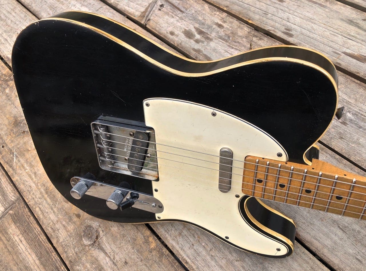 (SOLD) Danocaster Double Bound Single Cut Electric Guitar