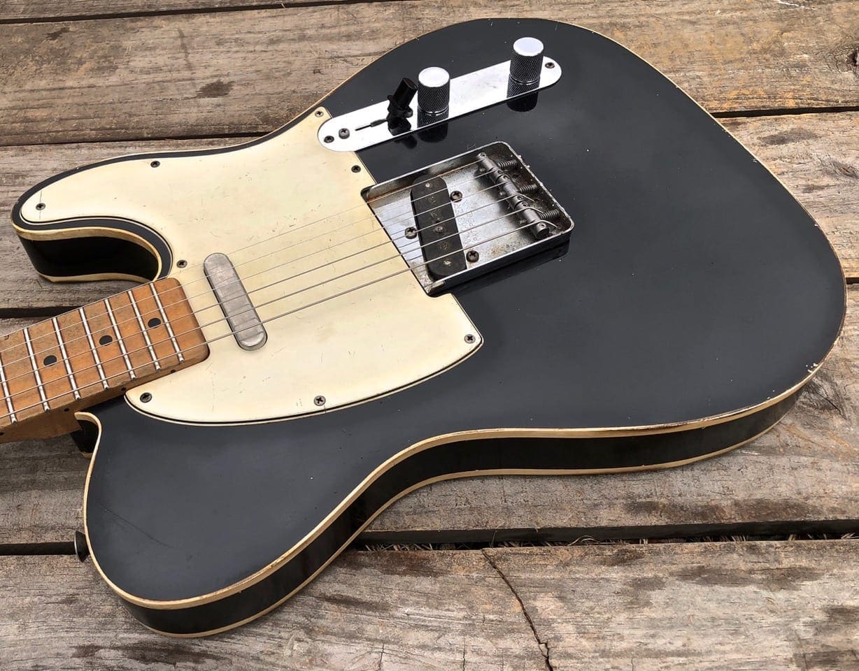 (SOLD) Danocaster Double Bound Single Cut Electric Guitar - Image 4