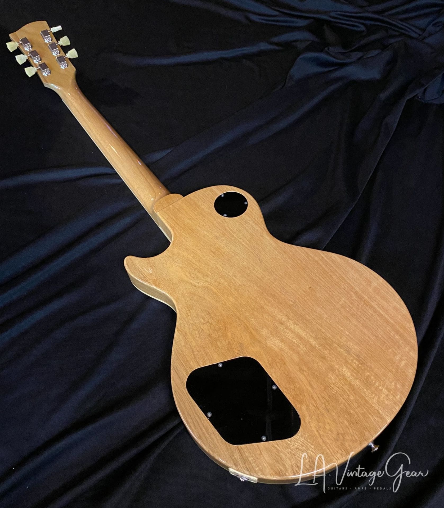 Rutters LP Inspired Guitar - Beautiful One Piece Flame Top ! Ron Ellis Humbuckers ! Korina Back - Image 10