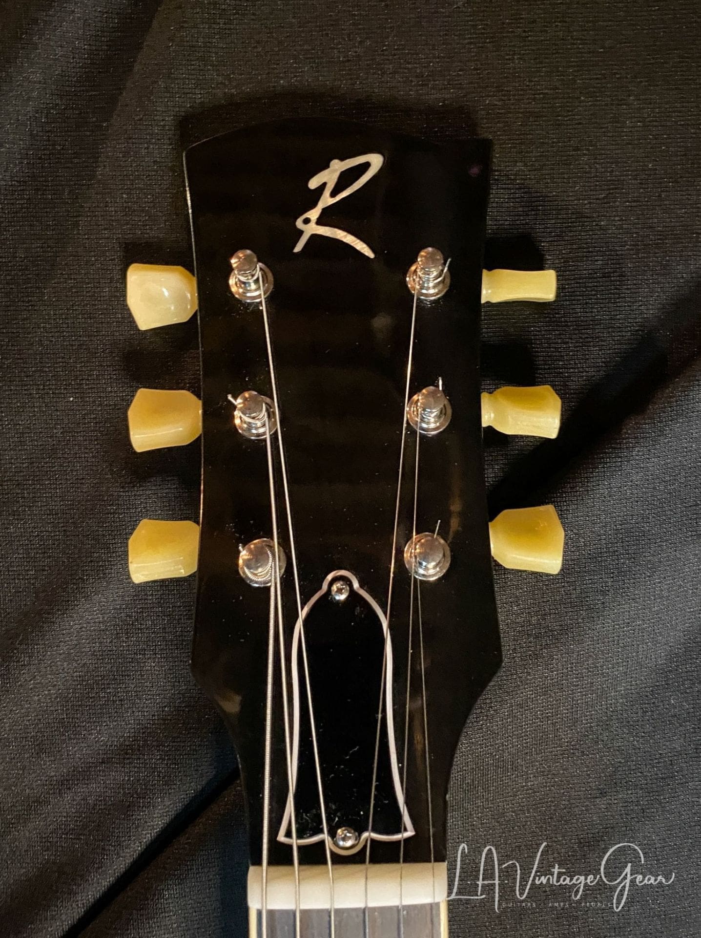 Rutters LP Inspired Guitar - Beautiful One Piece Flame Top ! Ron Ellis Humbuckers ! Korina Back - Image 13