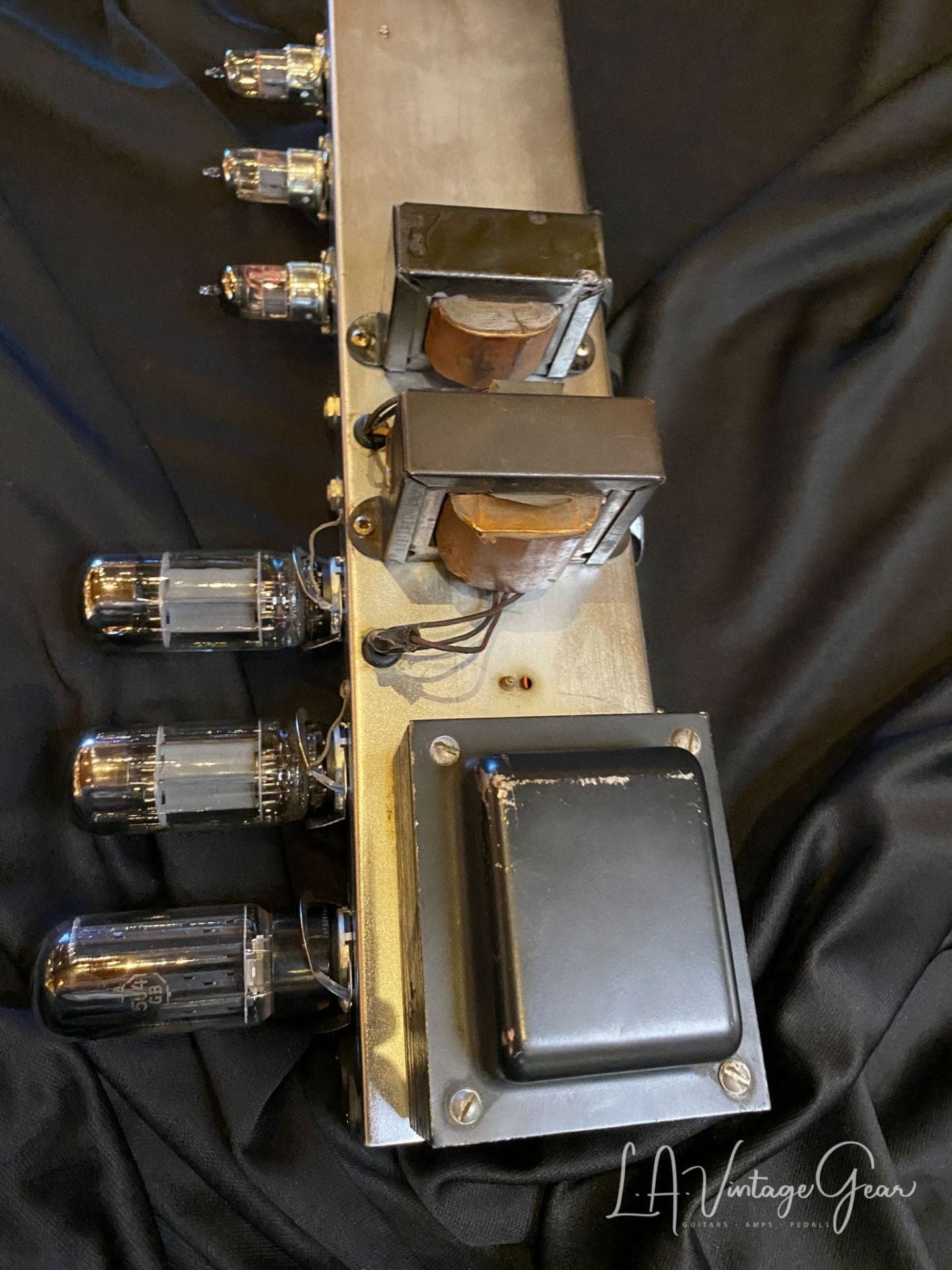 Fender 1957 Pro Tweed 5E5-A Amplifier with 1x15" Jensen Alnico Speaker & Kerry Wright Built Cab - Image 25