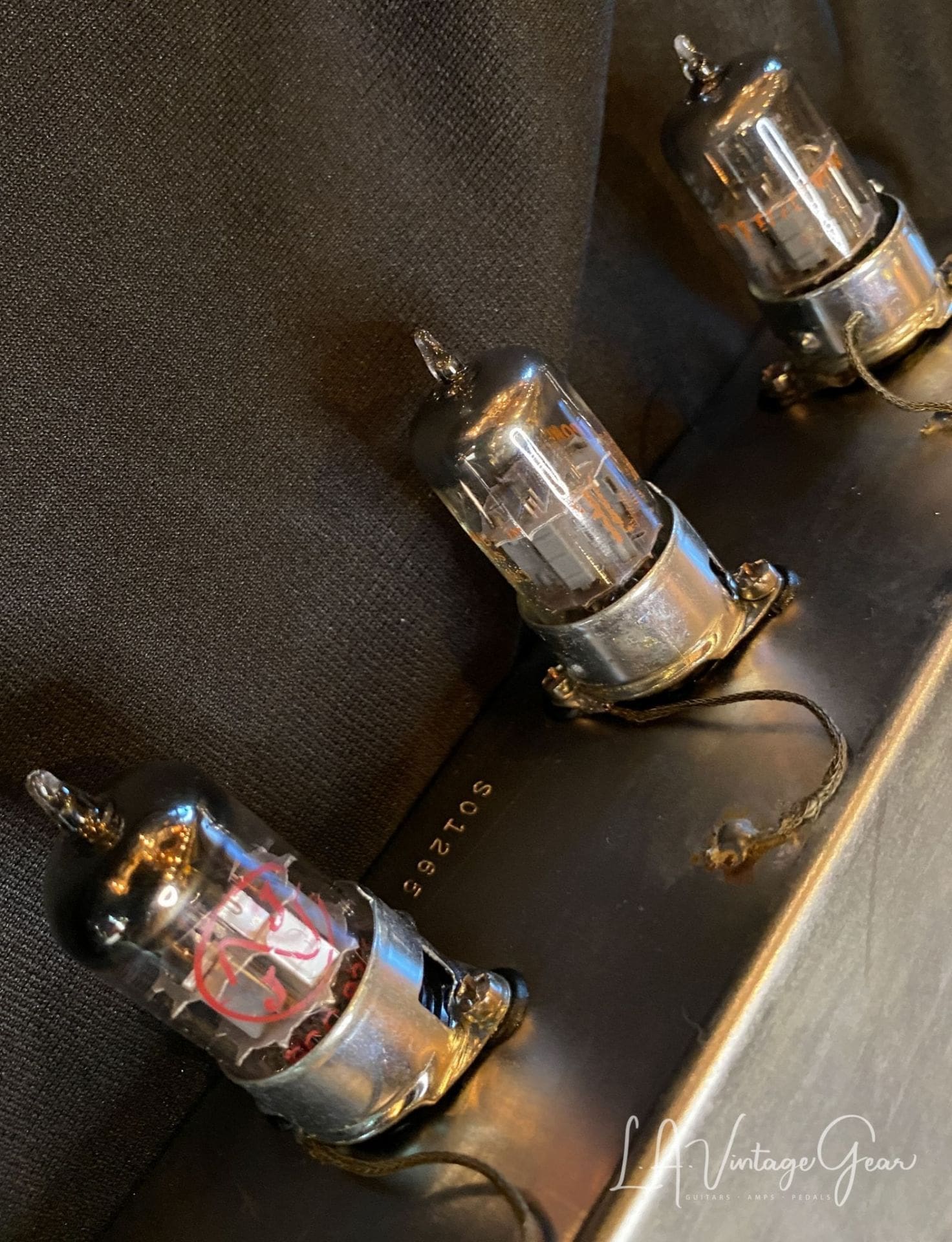 Fender 1957 Pro Tweed 5E5-A Amplifier with 1x15" Jensen Alnico Speaker & Kerry Wright Built Cab - Image 21