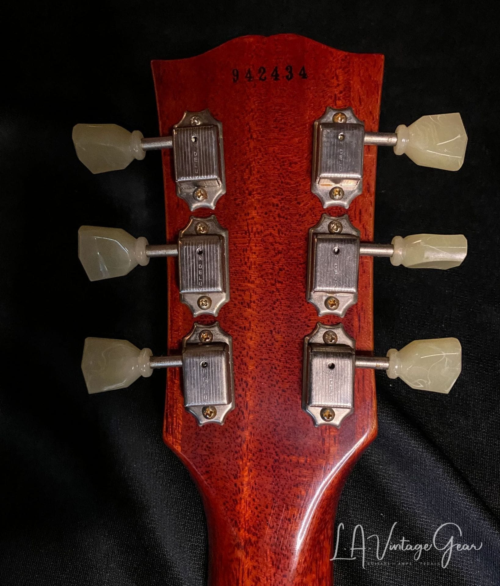 Gibson '59 Reissue Les Paul Custom VOS Electric Guitar 2014 Sunrise Tea Burst Flame Top - Image 12