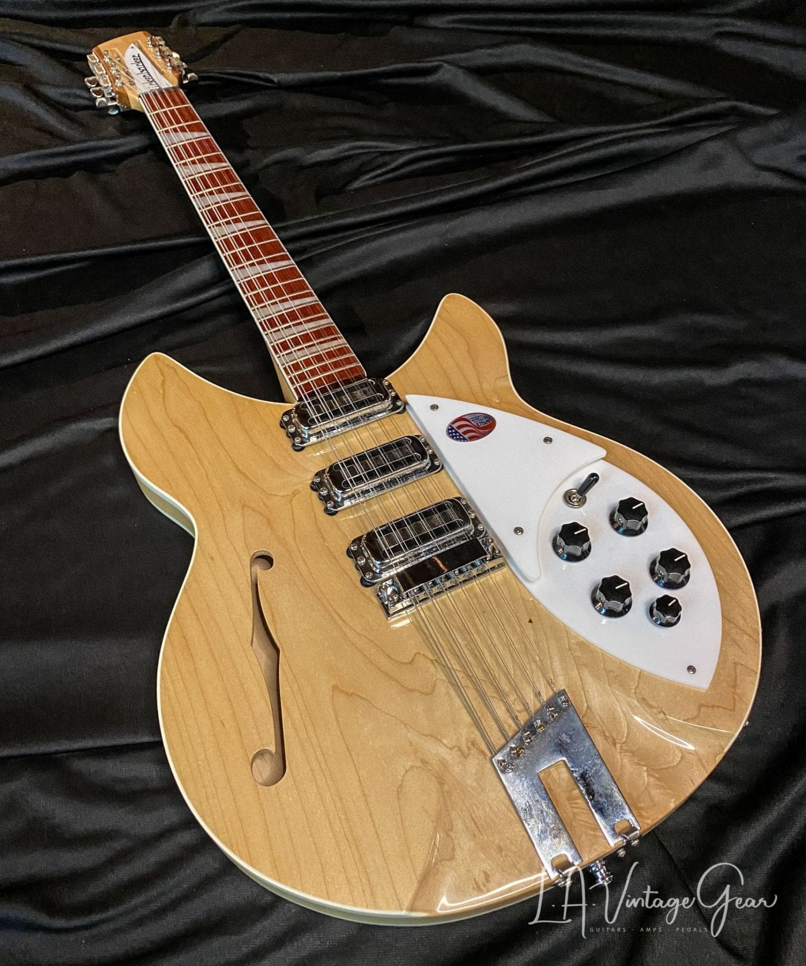 Rickenbacker 1993 Plus - 'Maple Glo' 12 String Electric Guitar - Image 3