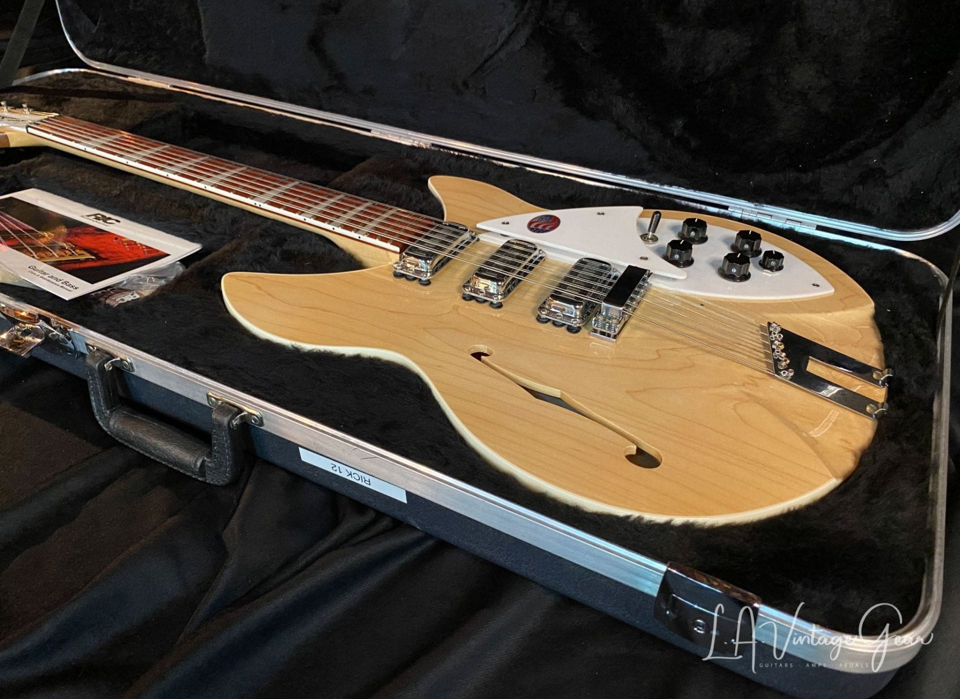 Rickenbacker 1993 Plus - 'Maple Glo' 12 String Electric Guitar - Image 18