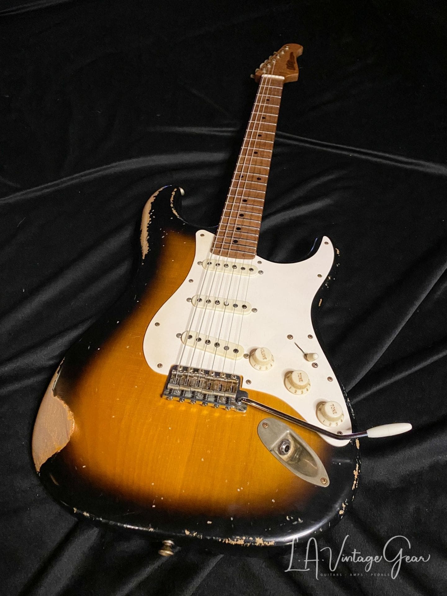 Xotic S-Style 2 Tone Burst Electric Guitar - XSC-1 #1910 - Image 2