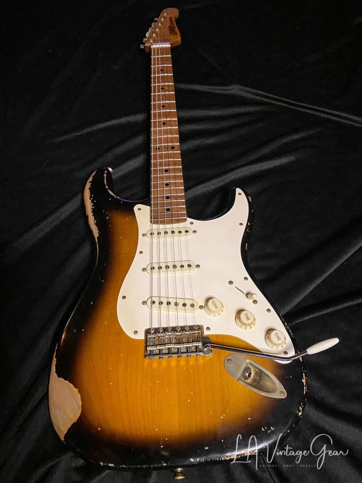Xotic S-Style 2 Tone Burst Electric Guitar - XSC-1 #1910 - Image 3