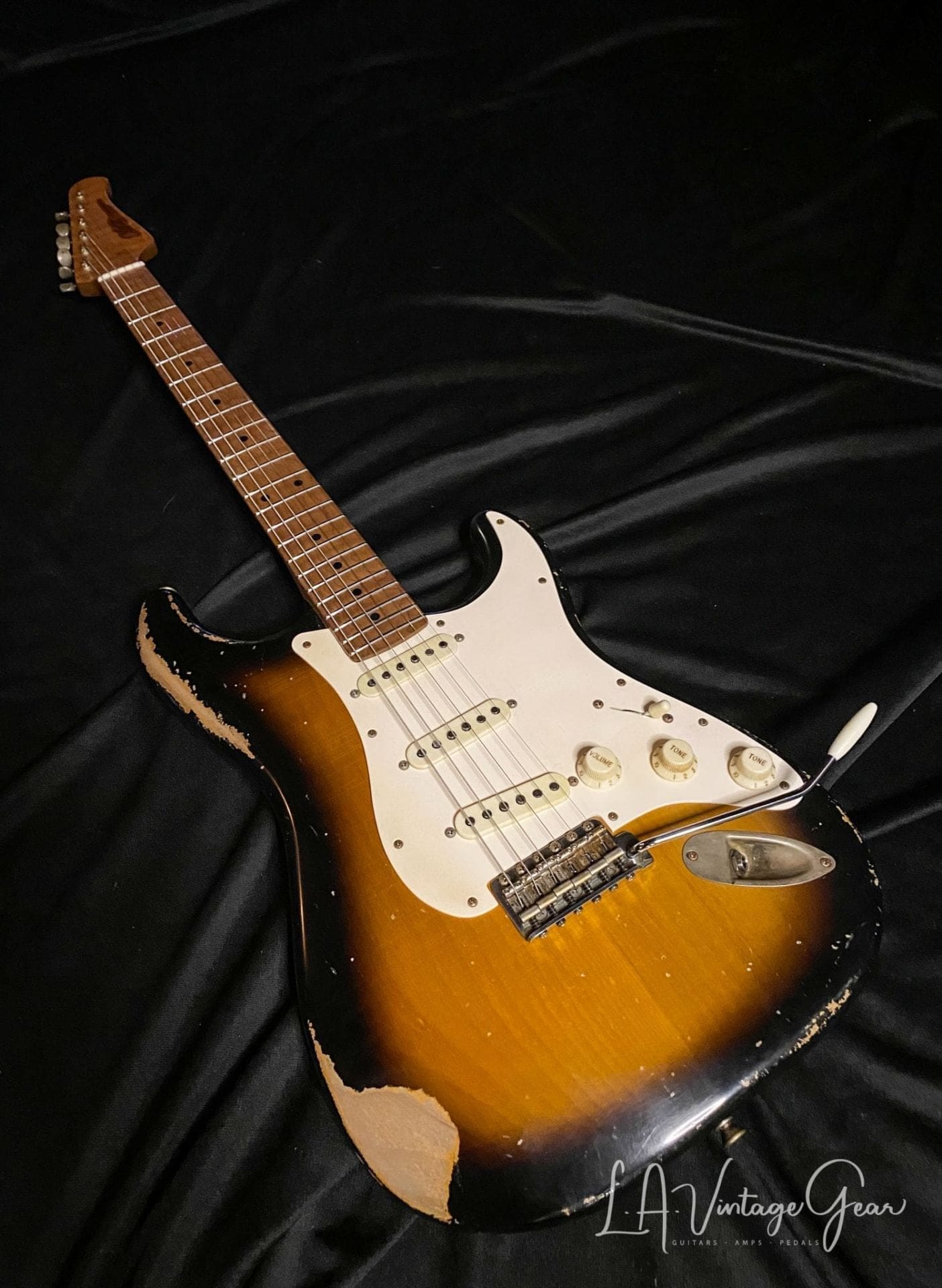 Xotic S-Style 2 Tone Burst Electric Guitar - XSC-1 #1910 - Image 4