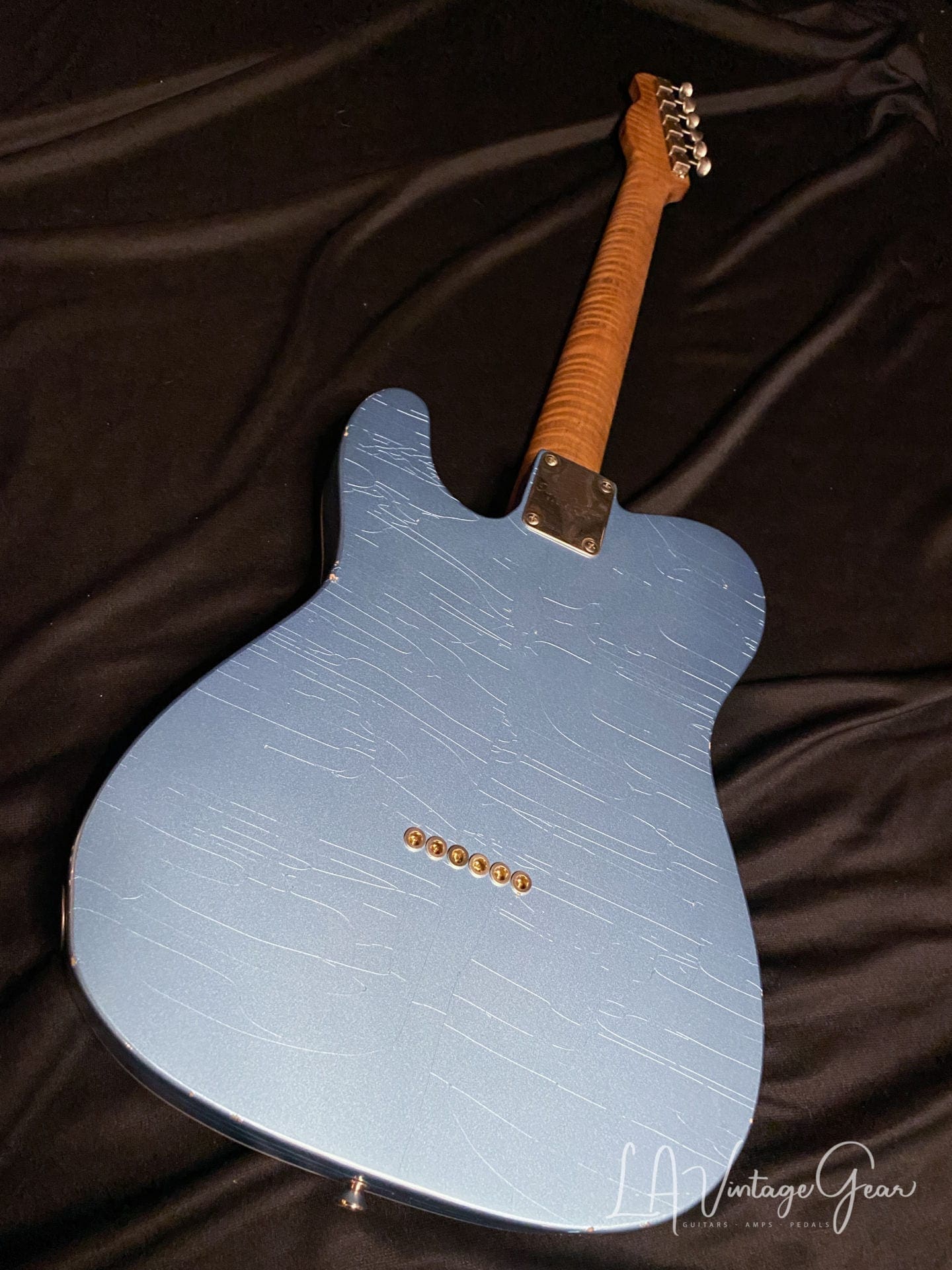 Xotic Blue Paisley T-Style Guitar XTC-1 #2149 - Image 10