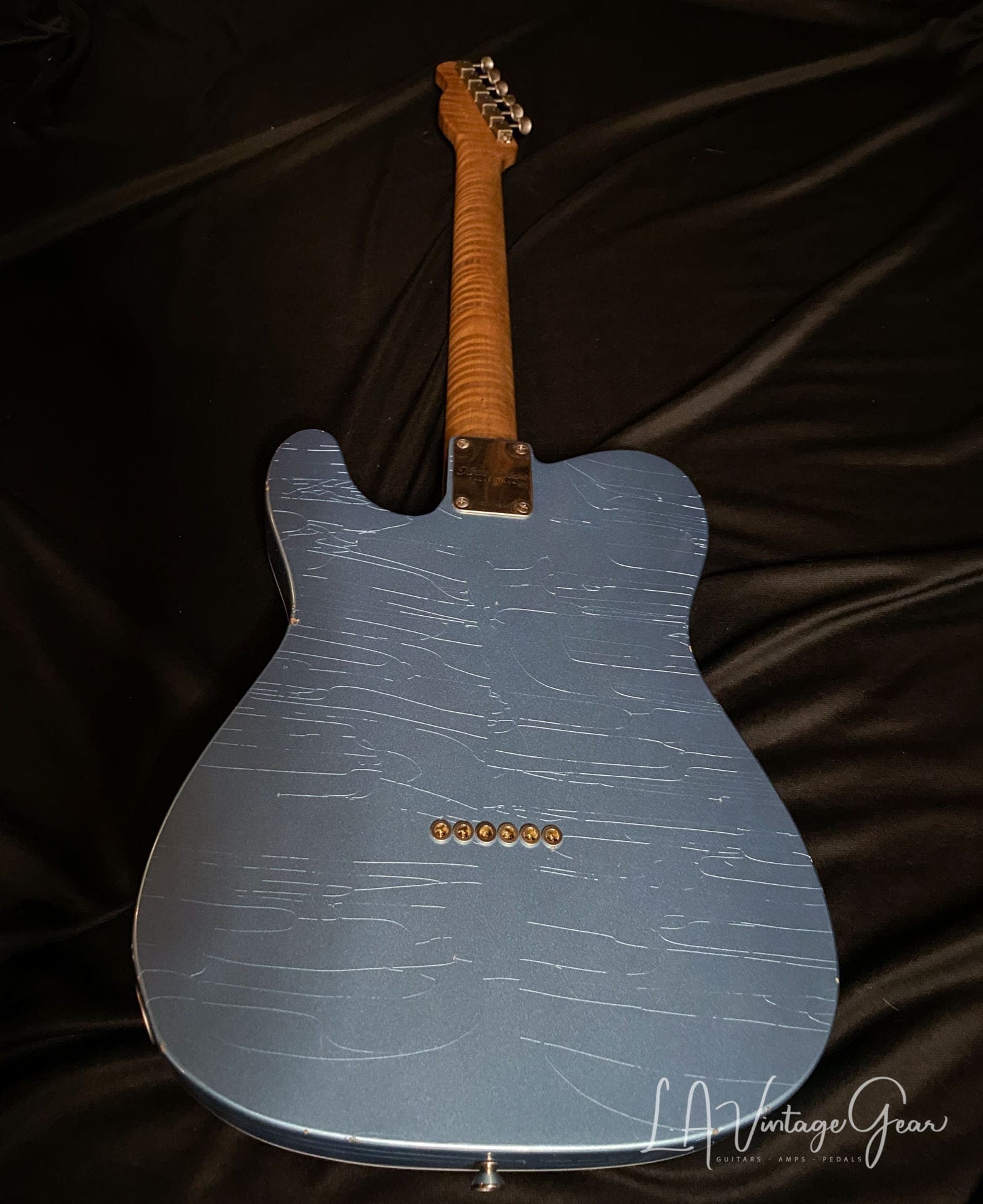 Xotic Blue Paisley T-Style Guitar XTC-1 #2149 - Image 11