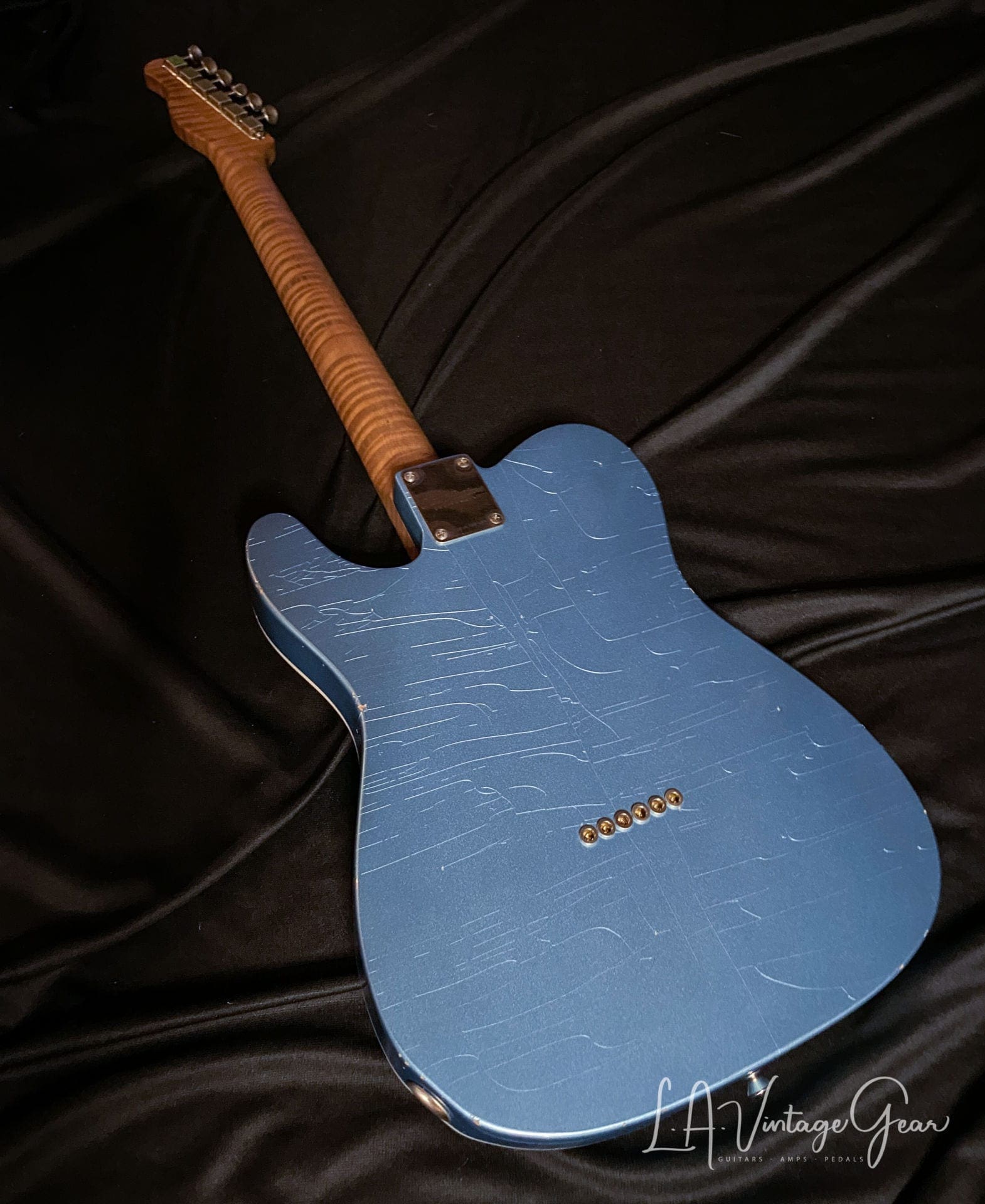 Xotic Blue Paisley T-Style Guitar XTC-1 #2149 - Image 12