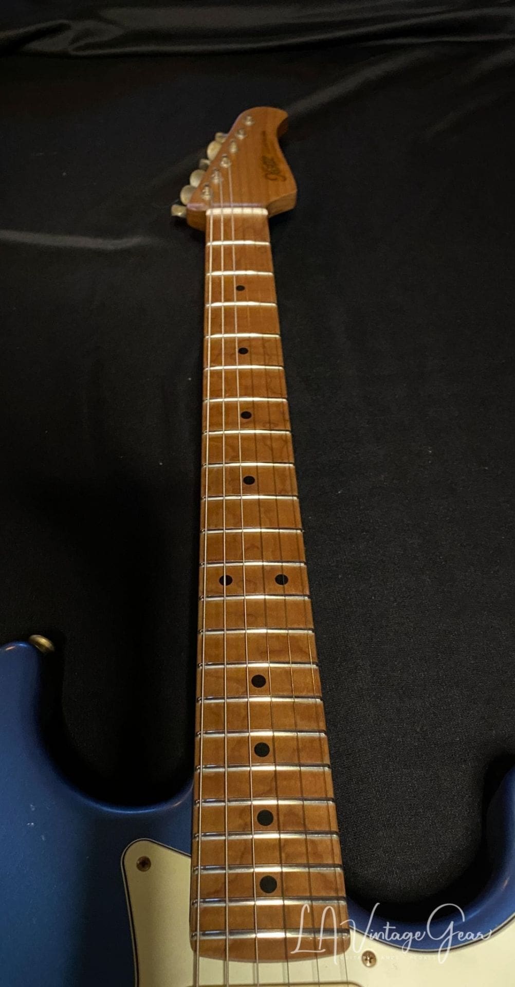 Xotic S-Style Electric Guitar XSC-2 in Lake Placid Blue over a 3T 'Burst #1915 - Image 12