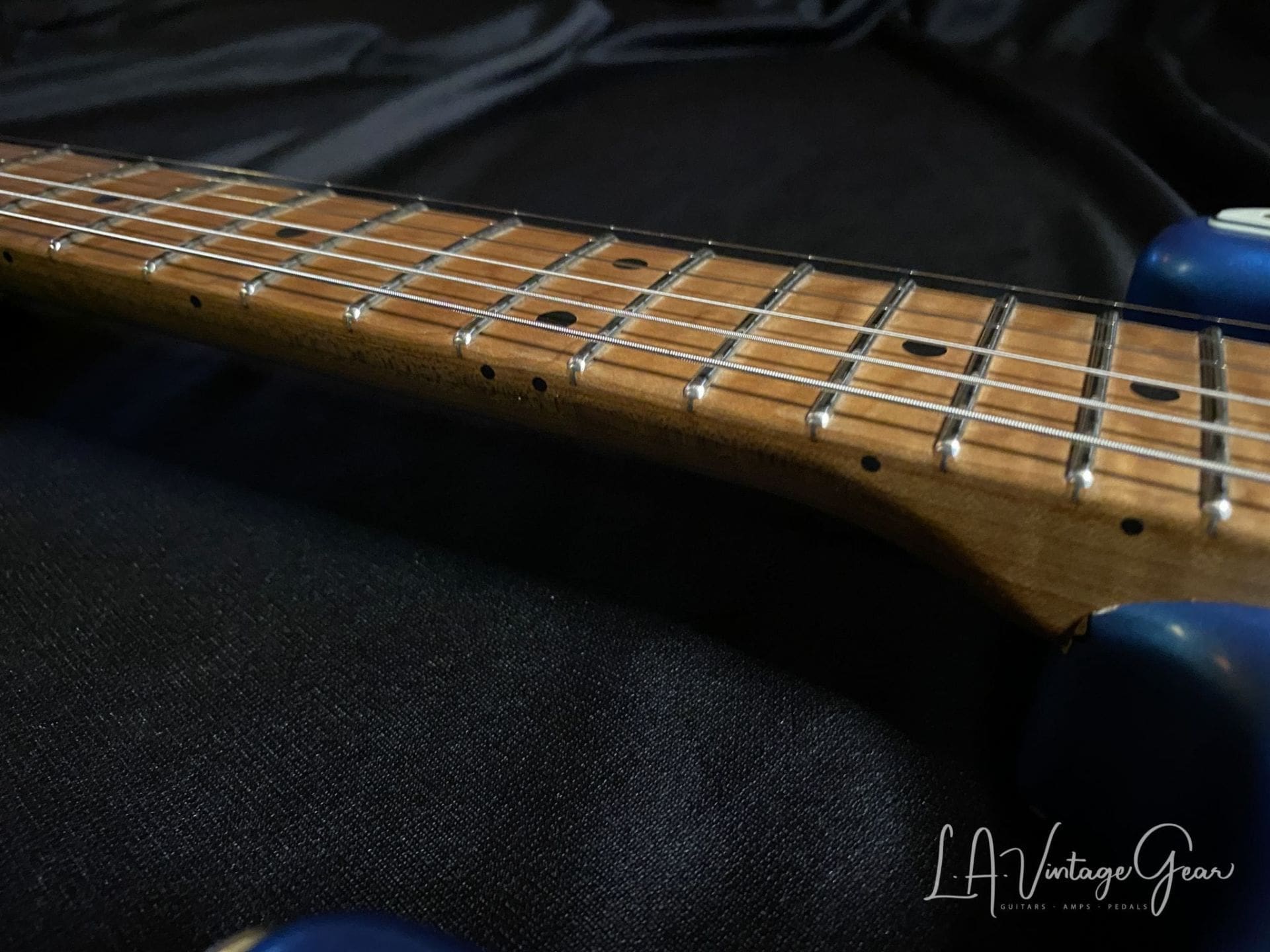 Xotic S-Style Electric Guitar XSC-2 in Lake Placid Blue over a 3T 'Burst #1915 - Image 11