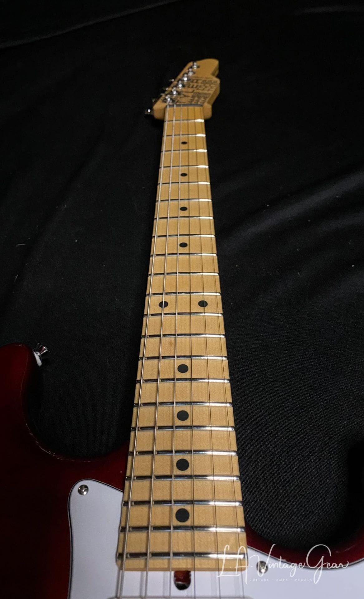 (SOLD) Tyler Classic Electric Guitar in Candy Apple Red - SSH Pickup Configuration - Image 15