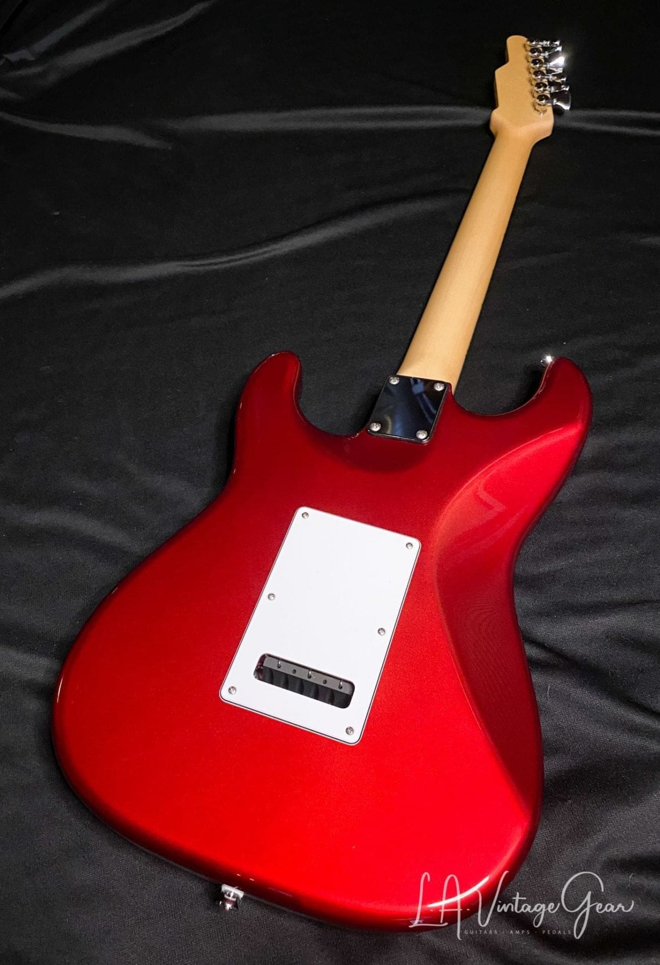 (SOLD) Tyler Classic Electric Guitar in Candy Apple Red - SSH Pickup Configuration - Image 8