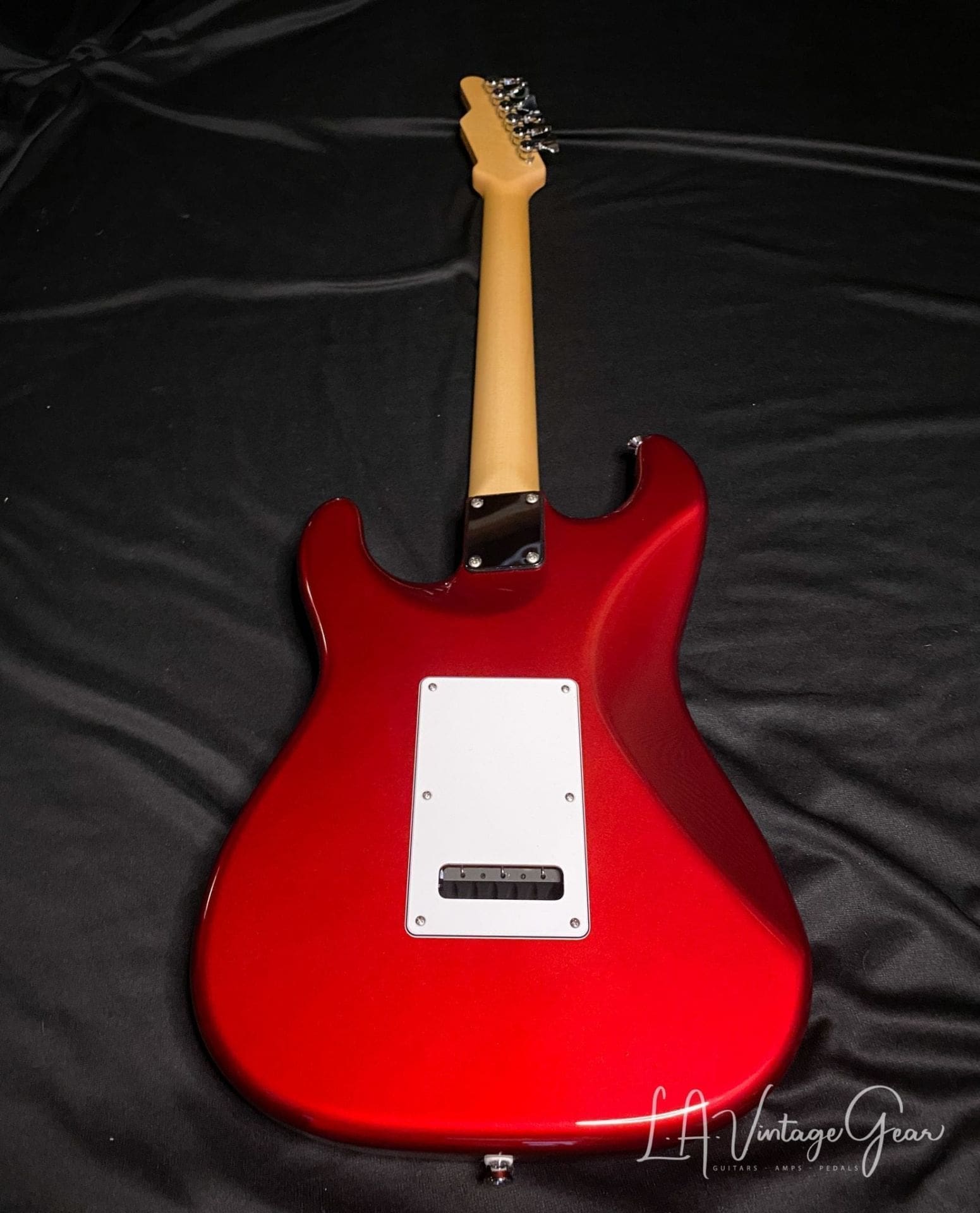 (SOLD) Tyler Classic Electric Guitar in Candy Apple Red - SSH Pickup Configuration - Image 9