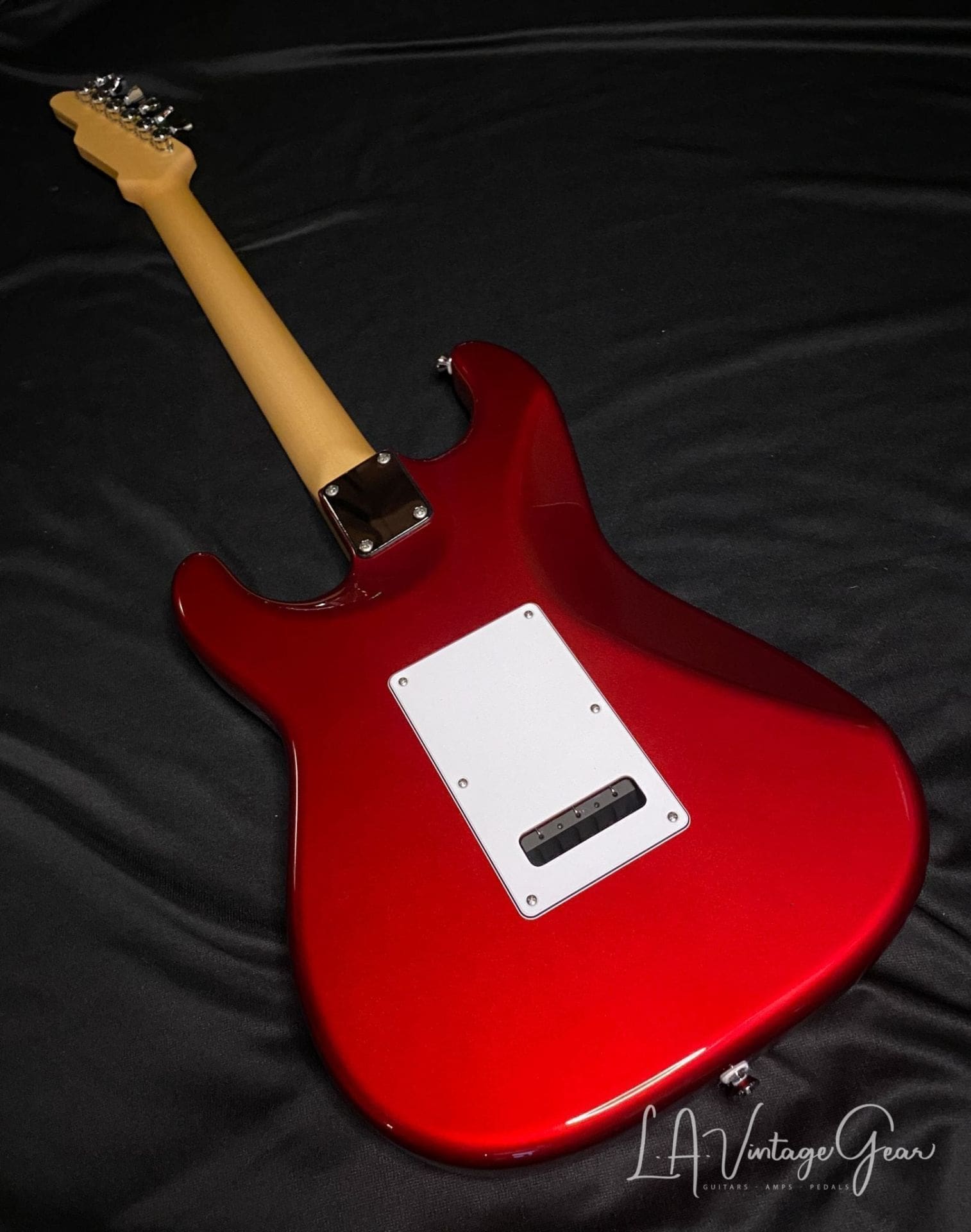(SOLD) Tyler Classic Electric Guitar in Candy Apple Red - SSH Pickup Configuration - Image 10