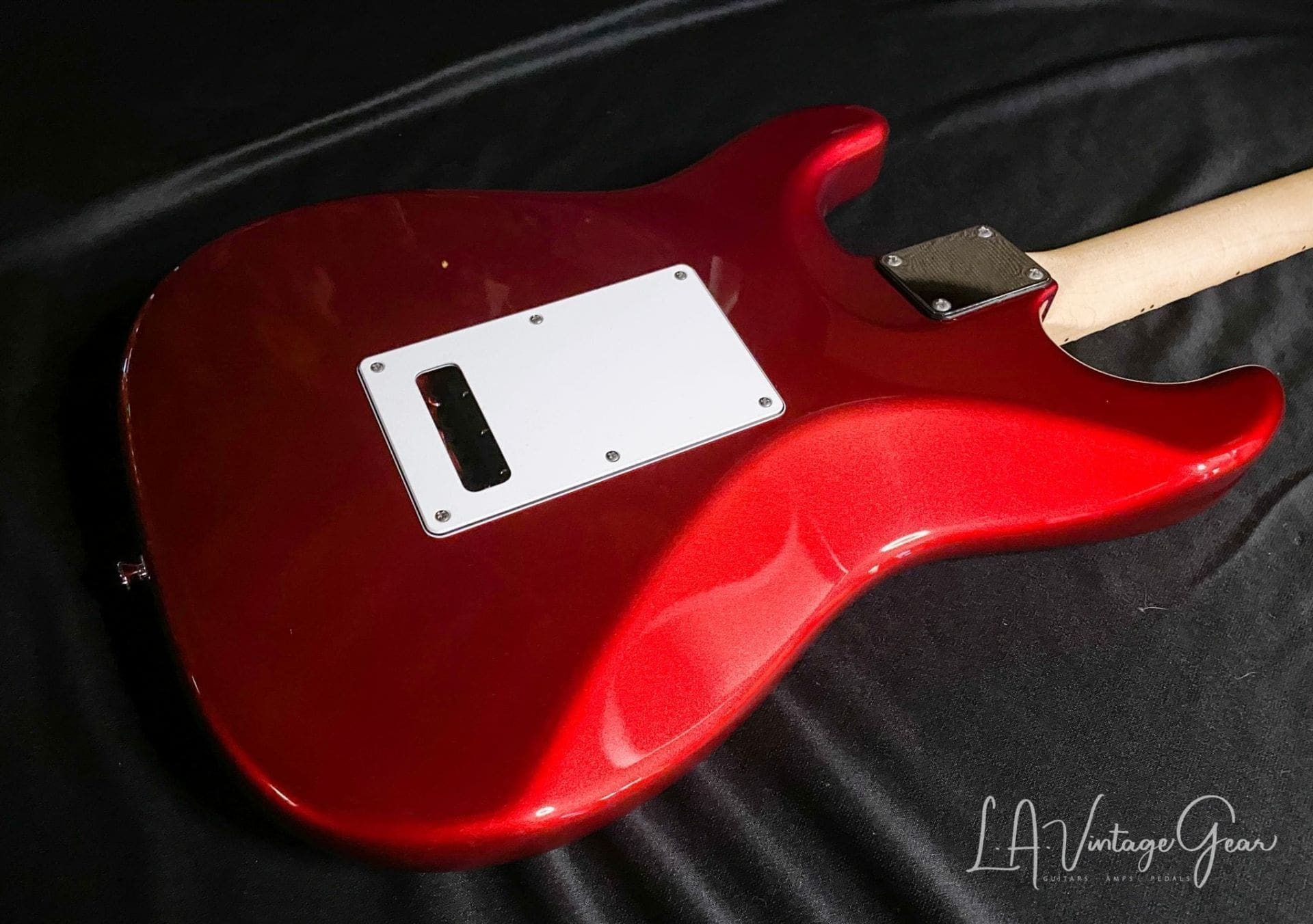 (SOLD) Tyler Classic Electric Guitar in Candy Apple Red - SSH Pickup Configuration - Image 12