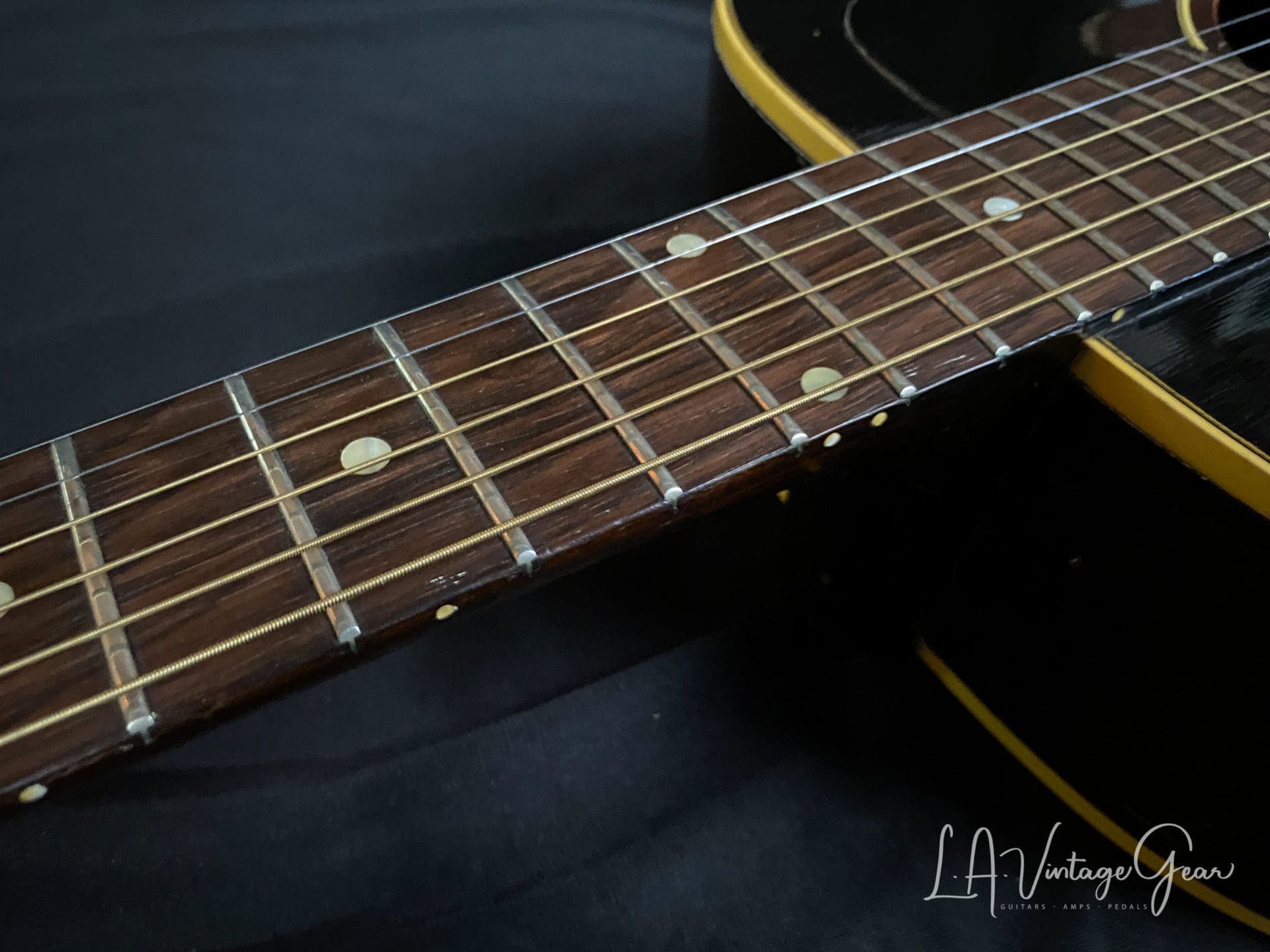 Gibson 1960 Vintage J45 Acoustic Guitar - Sunburst Finish - Great Guitar - Image 16