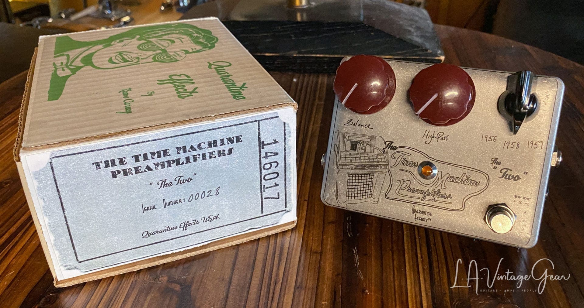 Quarantine Effects - "The Two" Preamp Pedal - Free Domestic Shipping!