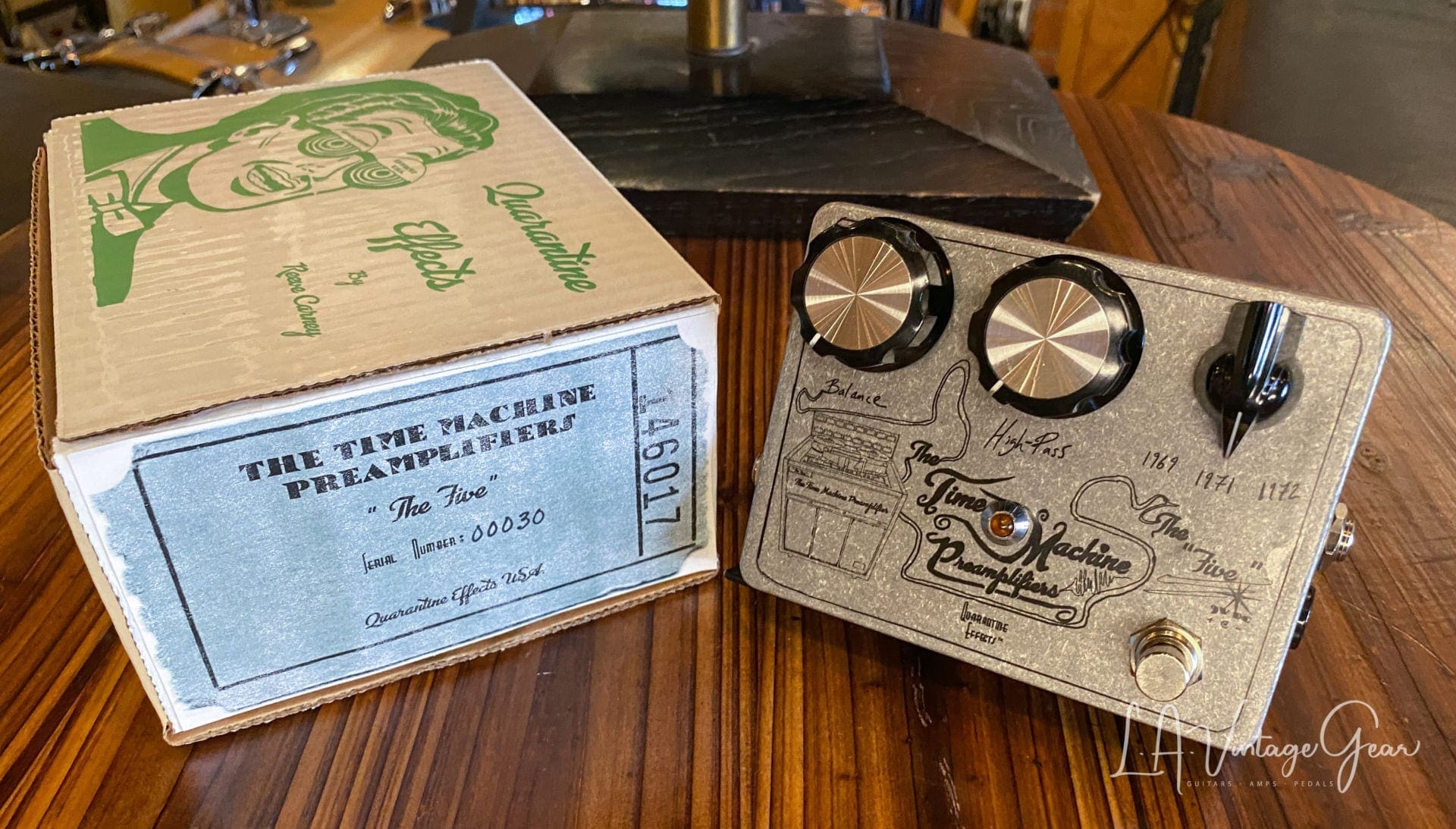 Quarantine Effects - "The Five" Preamp Pedal - Free Domestic Shipping!