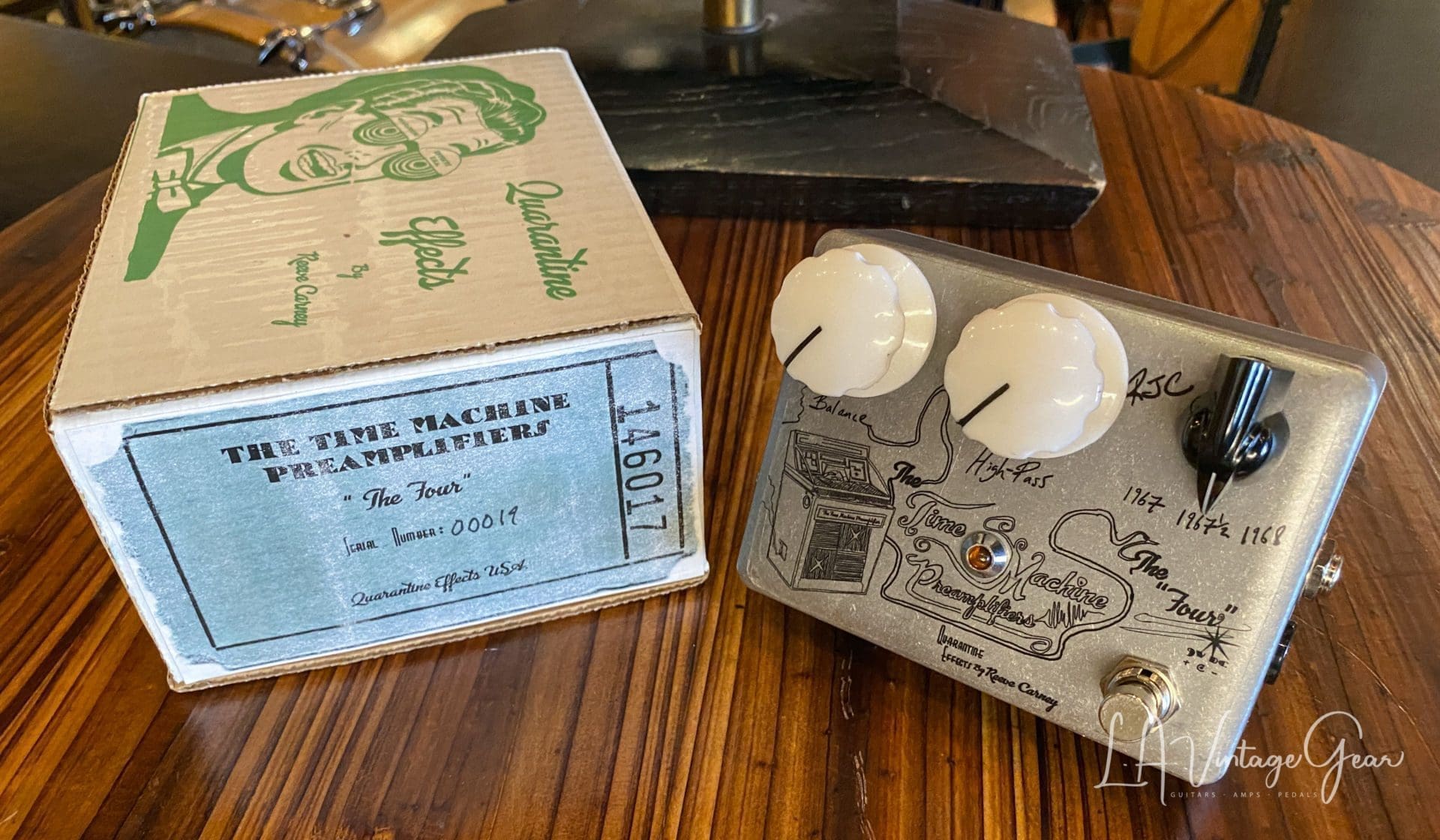 Quarantine Effects - "The Four" Preamp Pedal - Free Domestic Shipping!