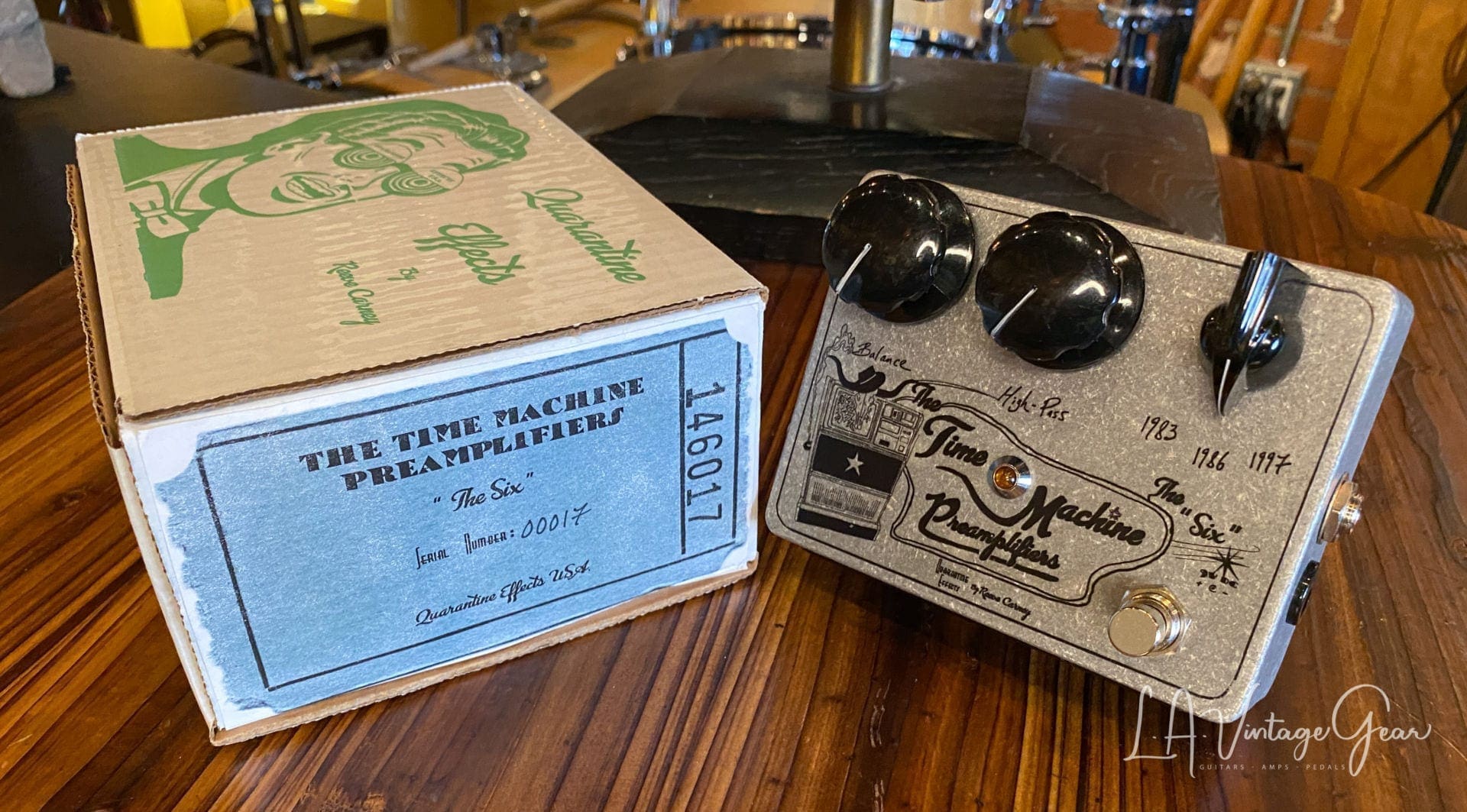 Quarantine Effects - "The Six" Preamp Pedal - Free Domestic Shipping!